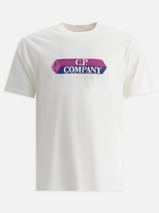 C.P. Company "30/1 Jersey 3D Logo" t-shirt White