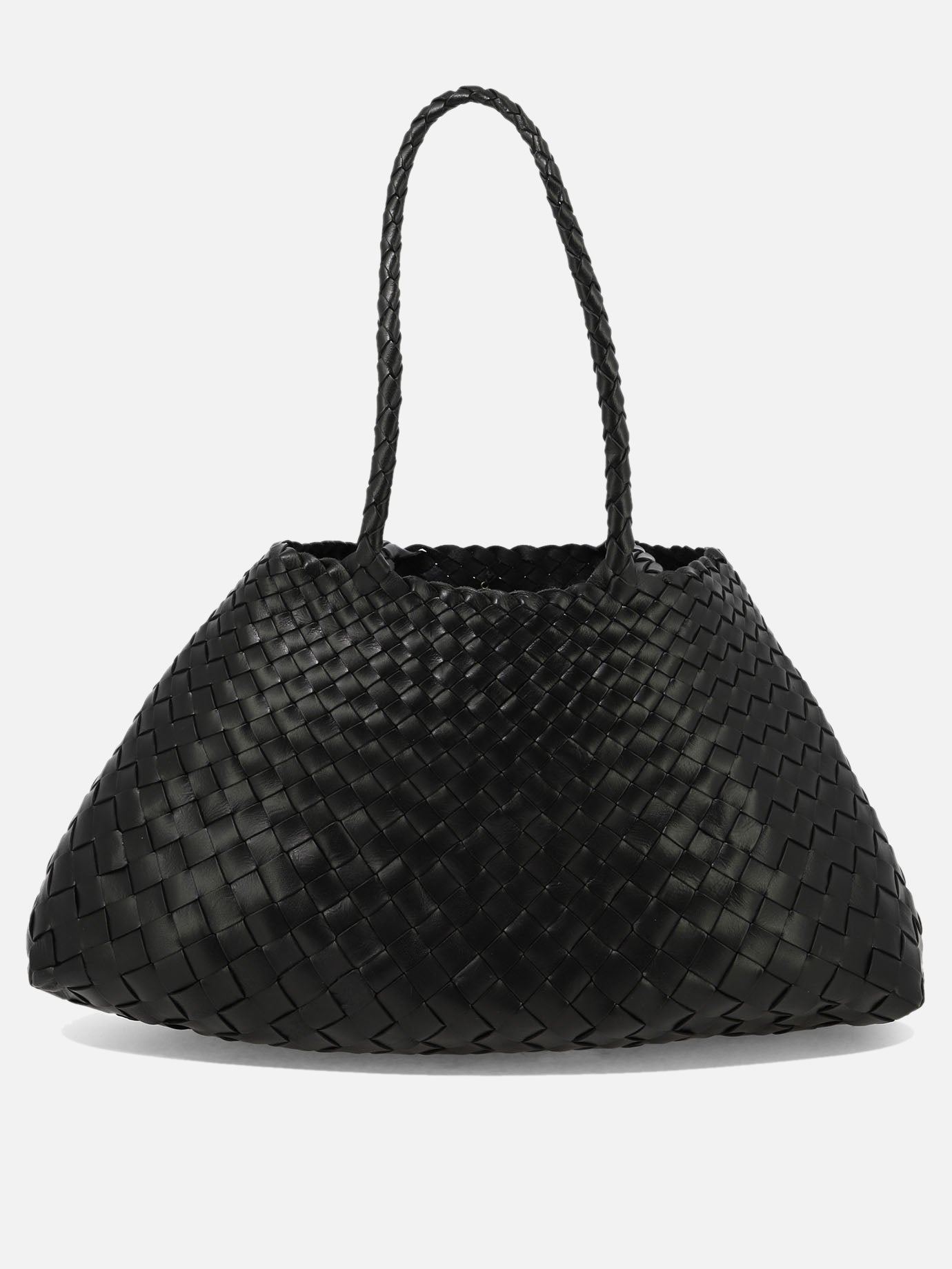 Dragon Diffusion "Santa Croce Big" shoulder bag Black