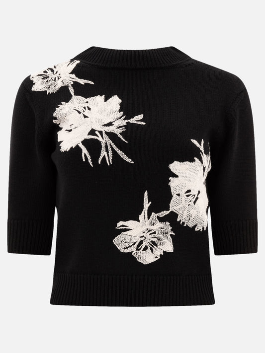 Elie Saab Maglione con ricami 19263637_S Black 1