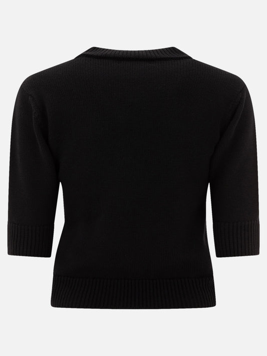 Elie Saab Maglione con ricami 19263637_S Black 2