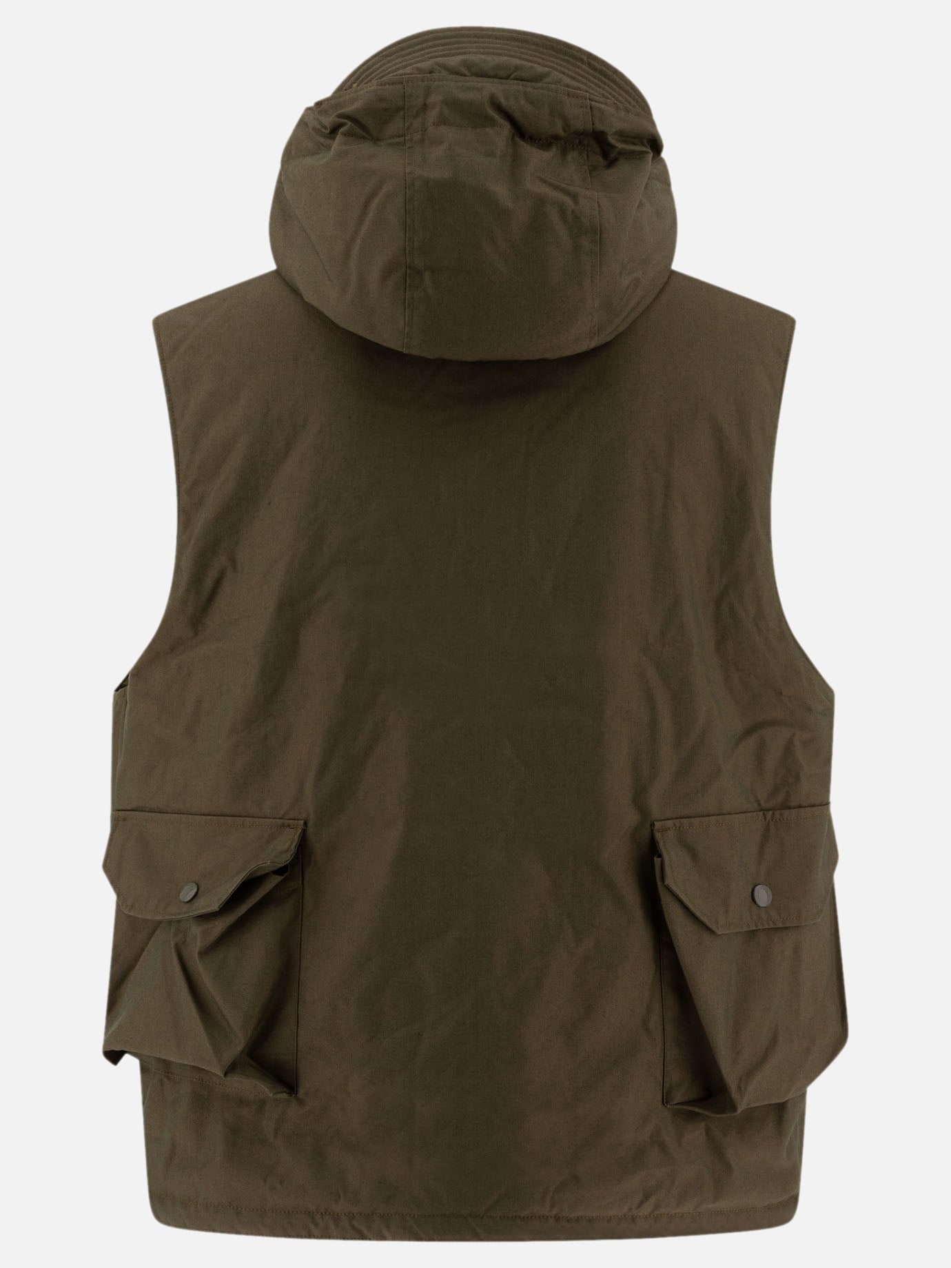 Engineered Garments "Field" vest jacket Green