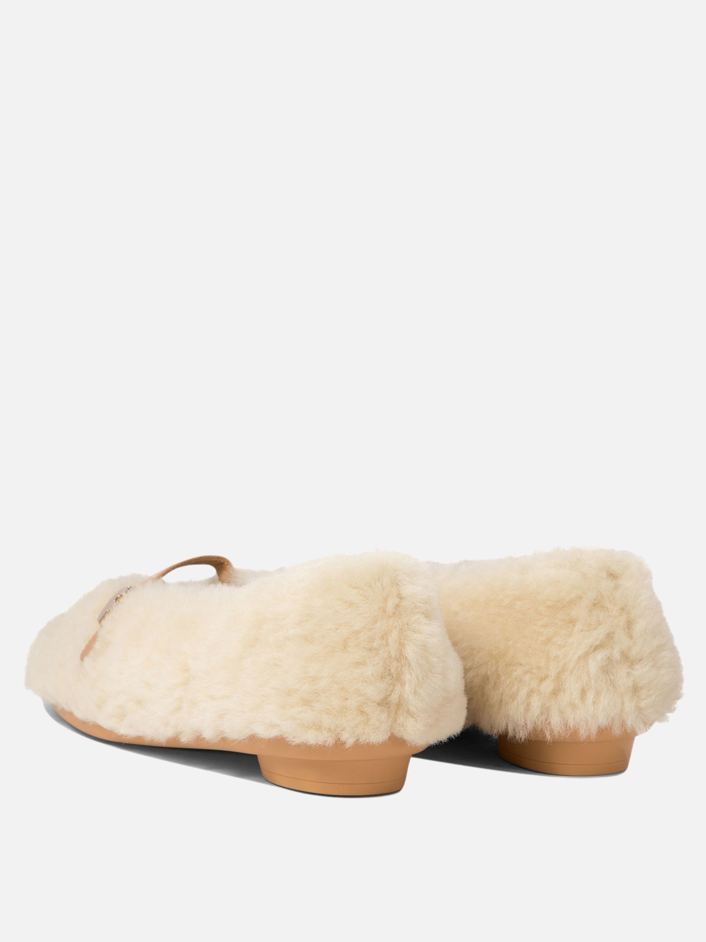 Ballerine shearling "Noella Fur"