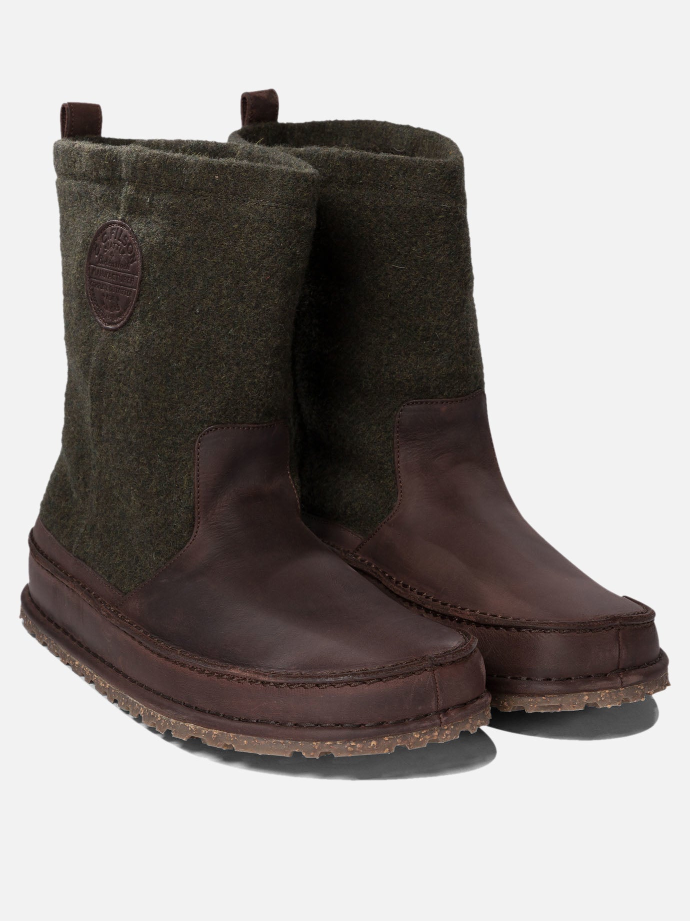 Pull-on boots 60% wool 40% leather - 100% rubber  Green - Filson Men | PDP | VIETTI Online Store | Zoom-Modal_2
