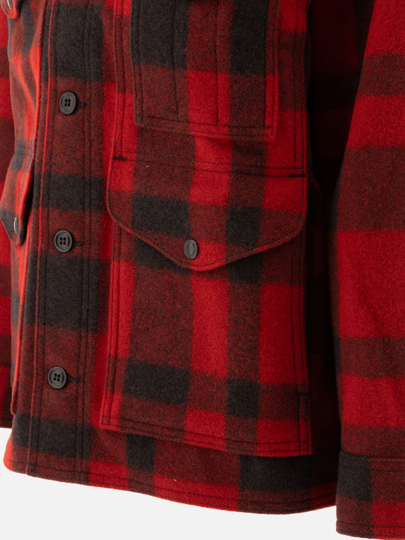 Filson "Mackinaw" wool coat Red