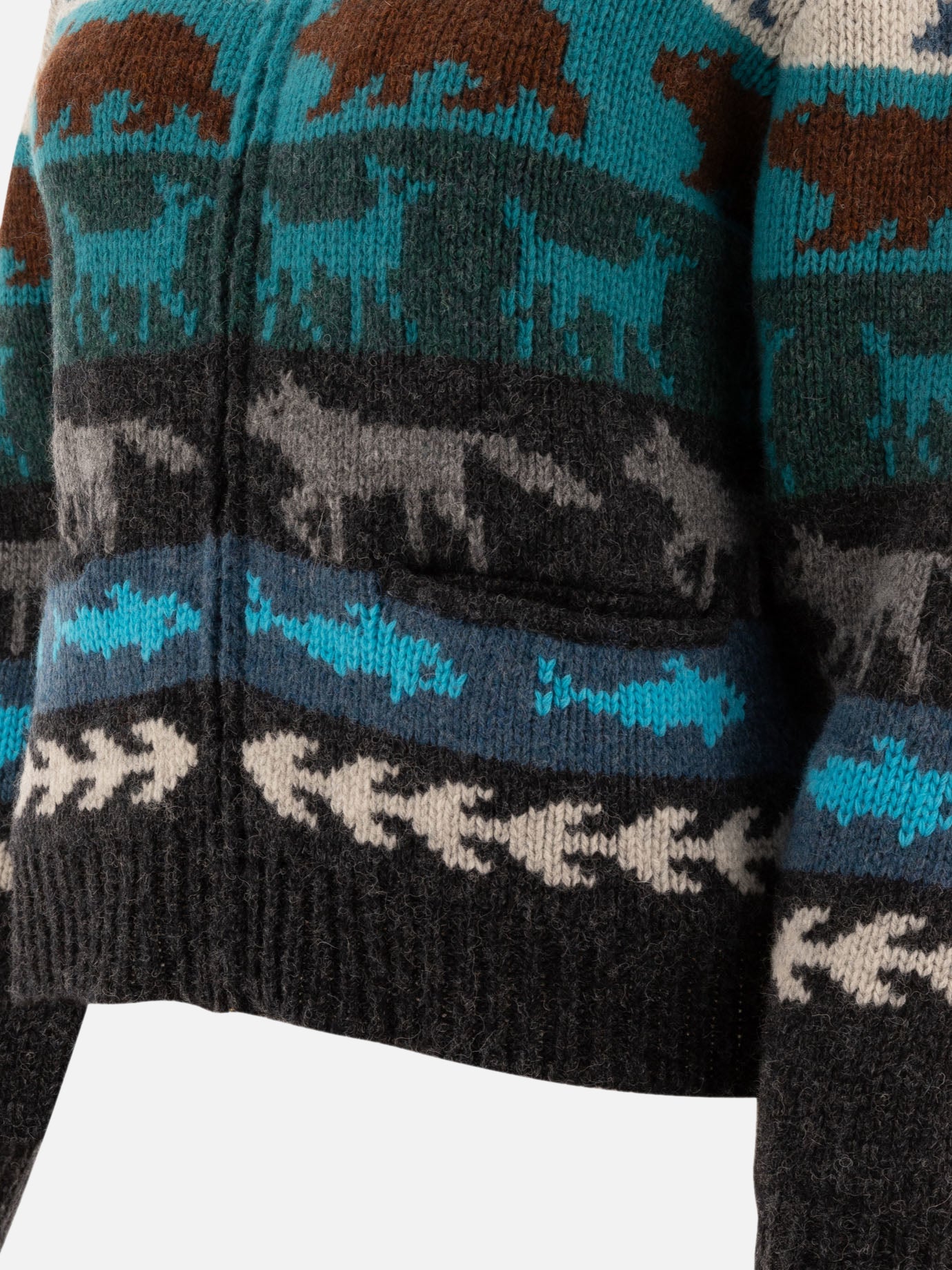 "Fair Isle" cardigan