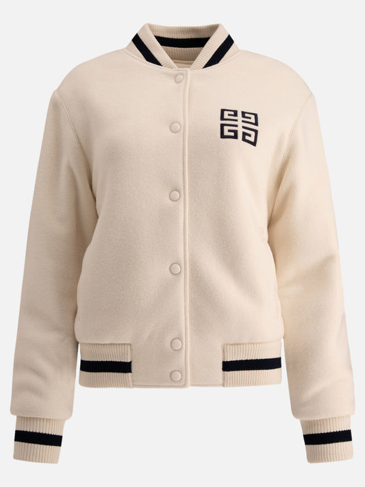 Givenchy "4G" bomber jacket White