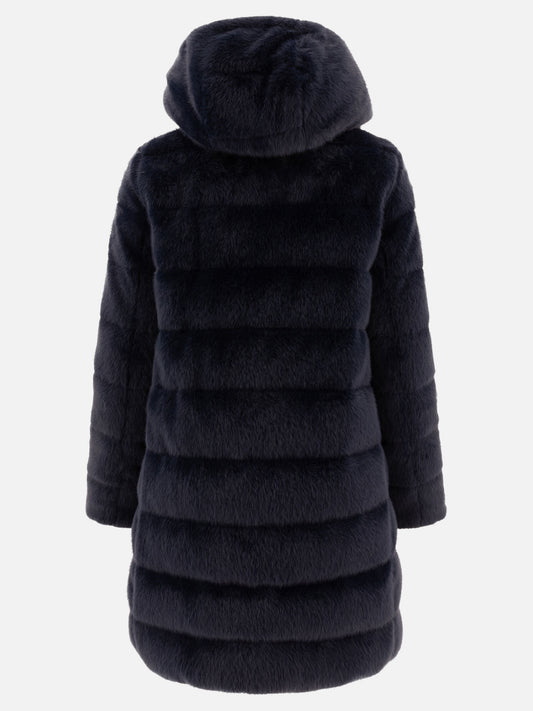 Down coats Solid colour  Blue - Herno Women | PLP | VIETTI Online Store | 2

