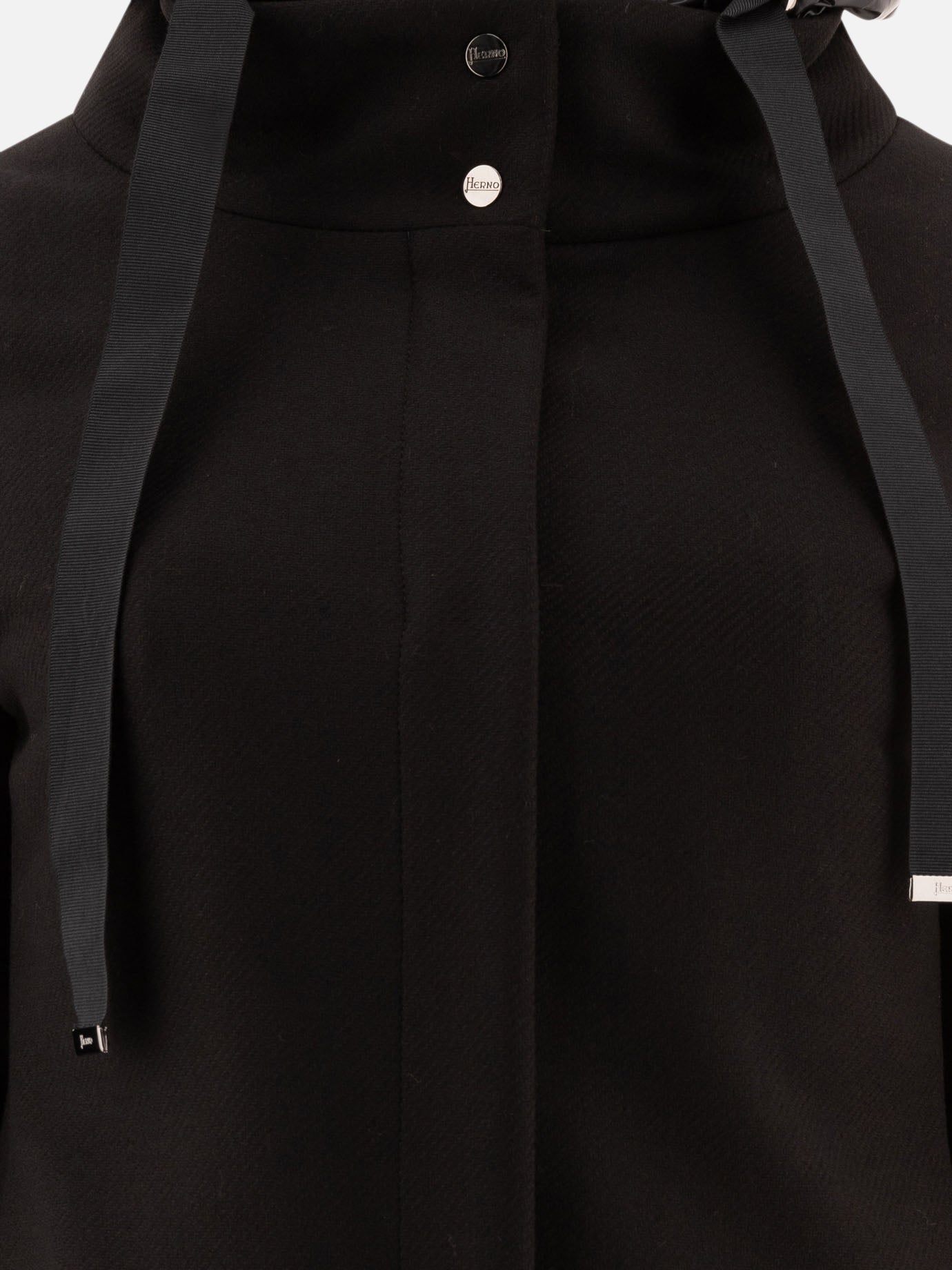 Down coats Solid colour  Black - Herno Women | PDP | VIETTI Online Store | Zoom-Modal_3
