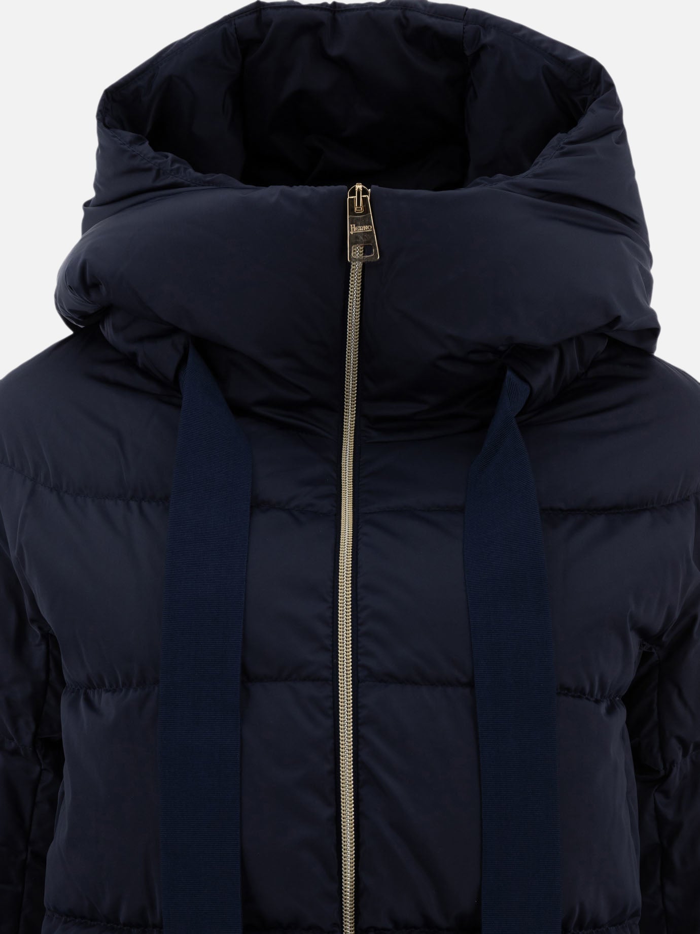 Down coats Solid colour  Blue - Herno Women | PDP | VIETTI Online Store | Zoom-Modal_3
