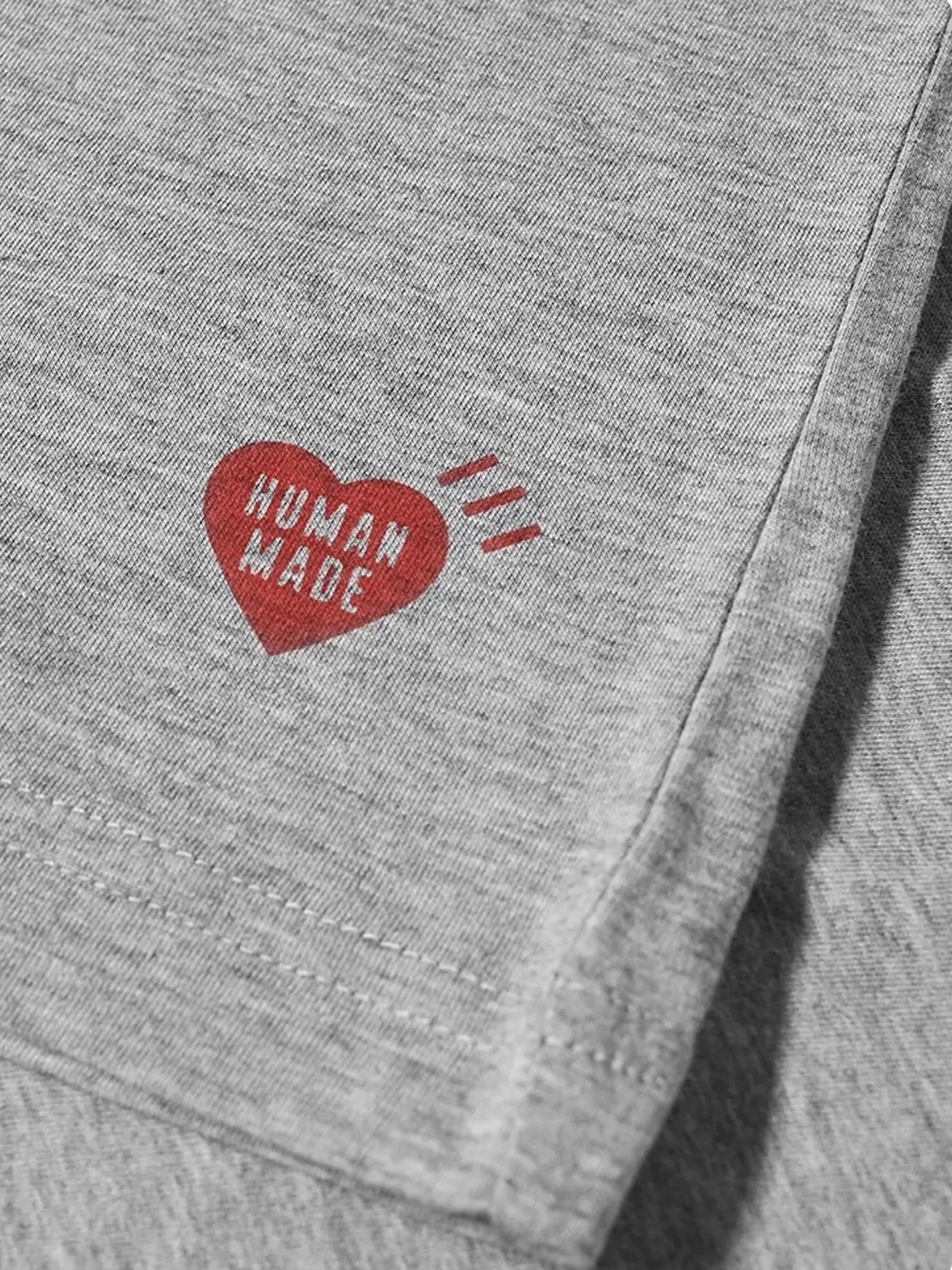 Human Made "Heart" 3-pack t-shirt set Grey