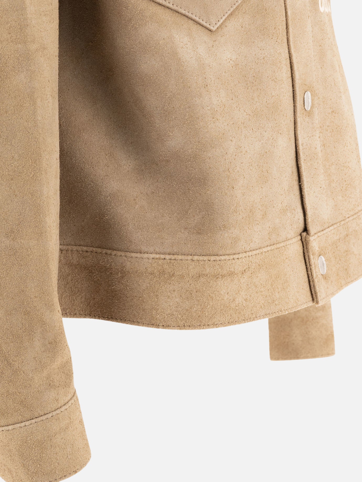 Human Made Giacca in pelle scamosciata 13552043_L Beige thumbnail_4