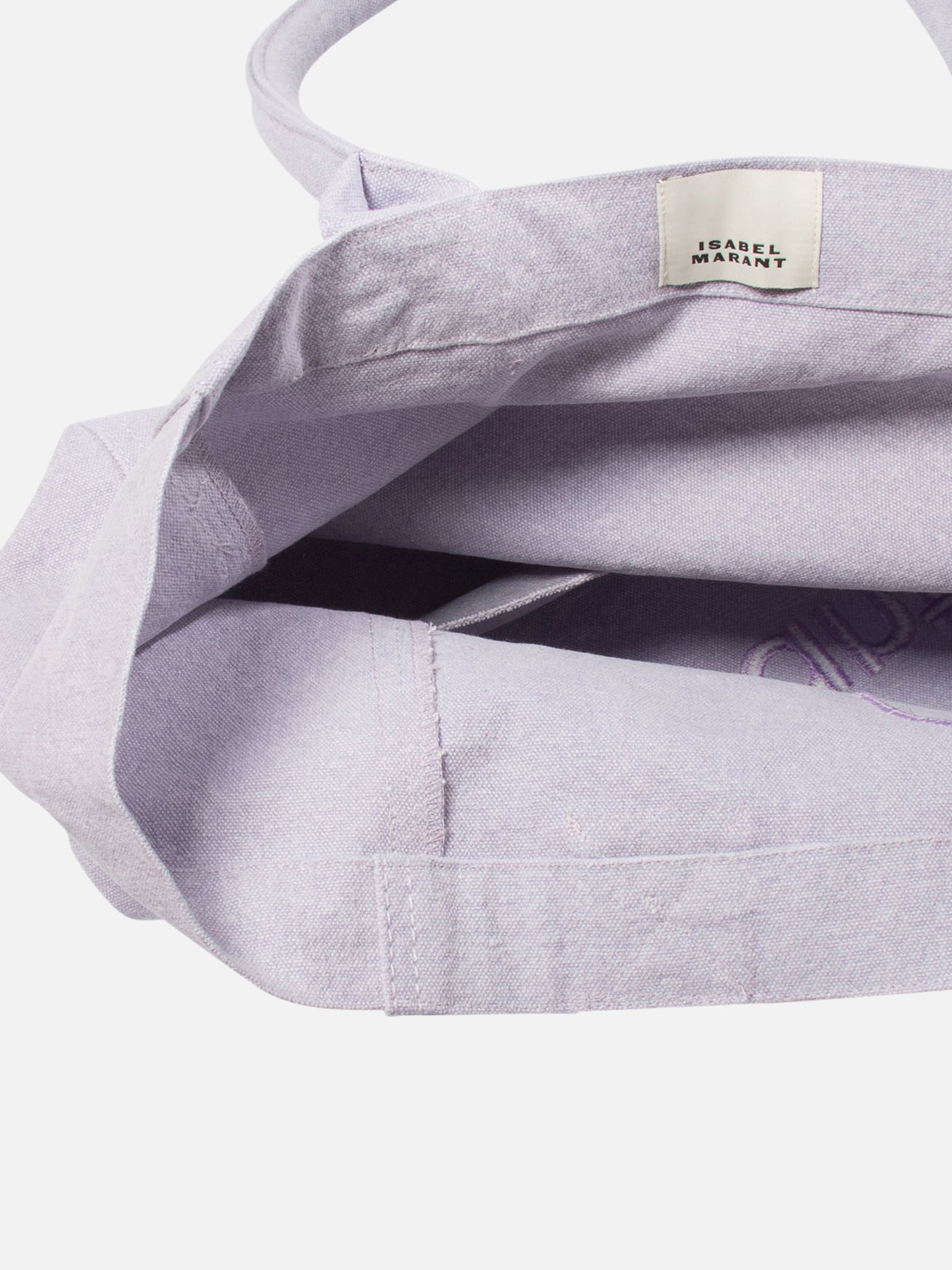 Medium bags 100% cotton  Purple - Isabel Marant Women | PDP | VIETTI Online Store | thumbnail_4