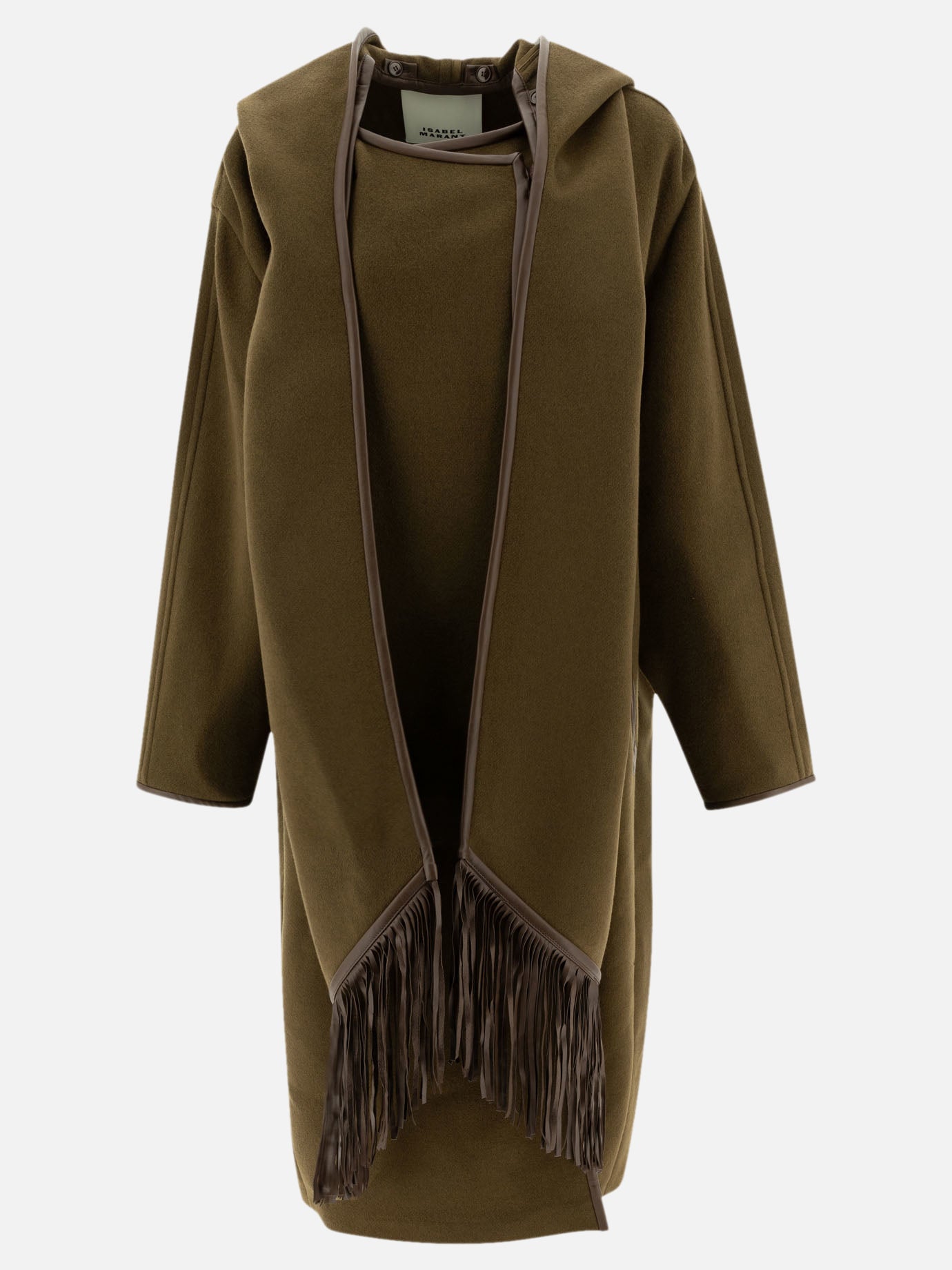 Isabel Marant "Irvana" coat Brown