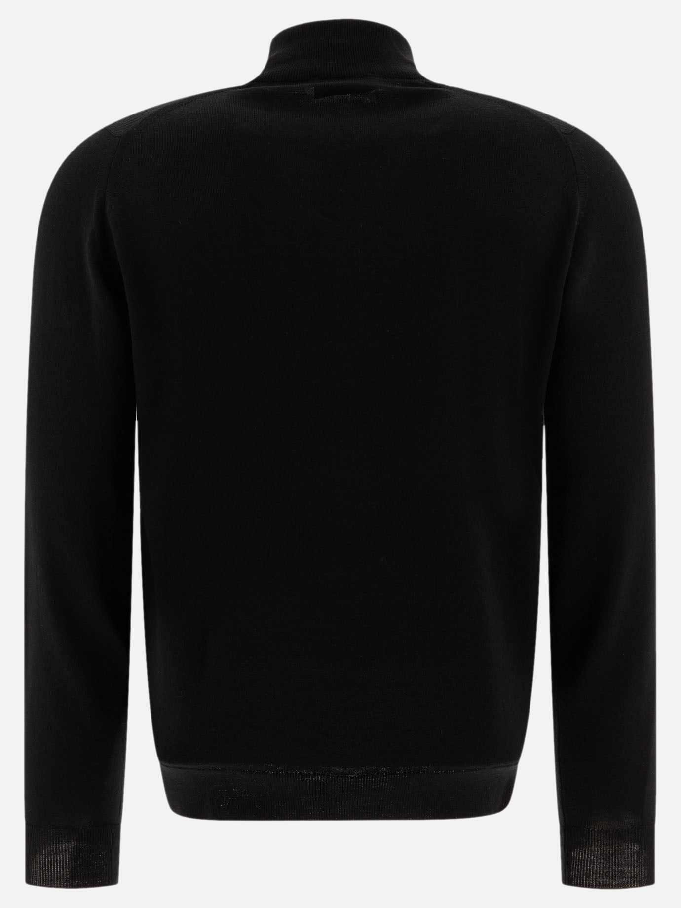トップス JOHN SMEDLEY SWEATER KNIT Black Gonson Jumper In Midnight | Official John Smedley Outlet