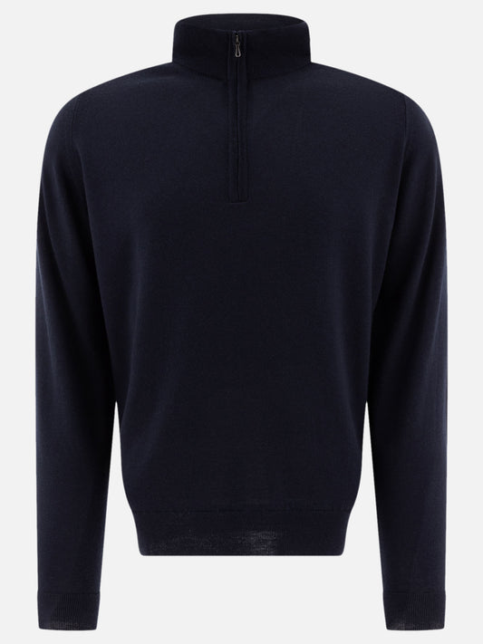 "Tapton" half-zip sweater