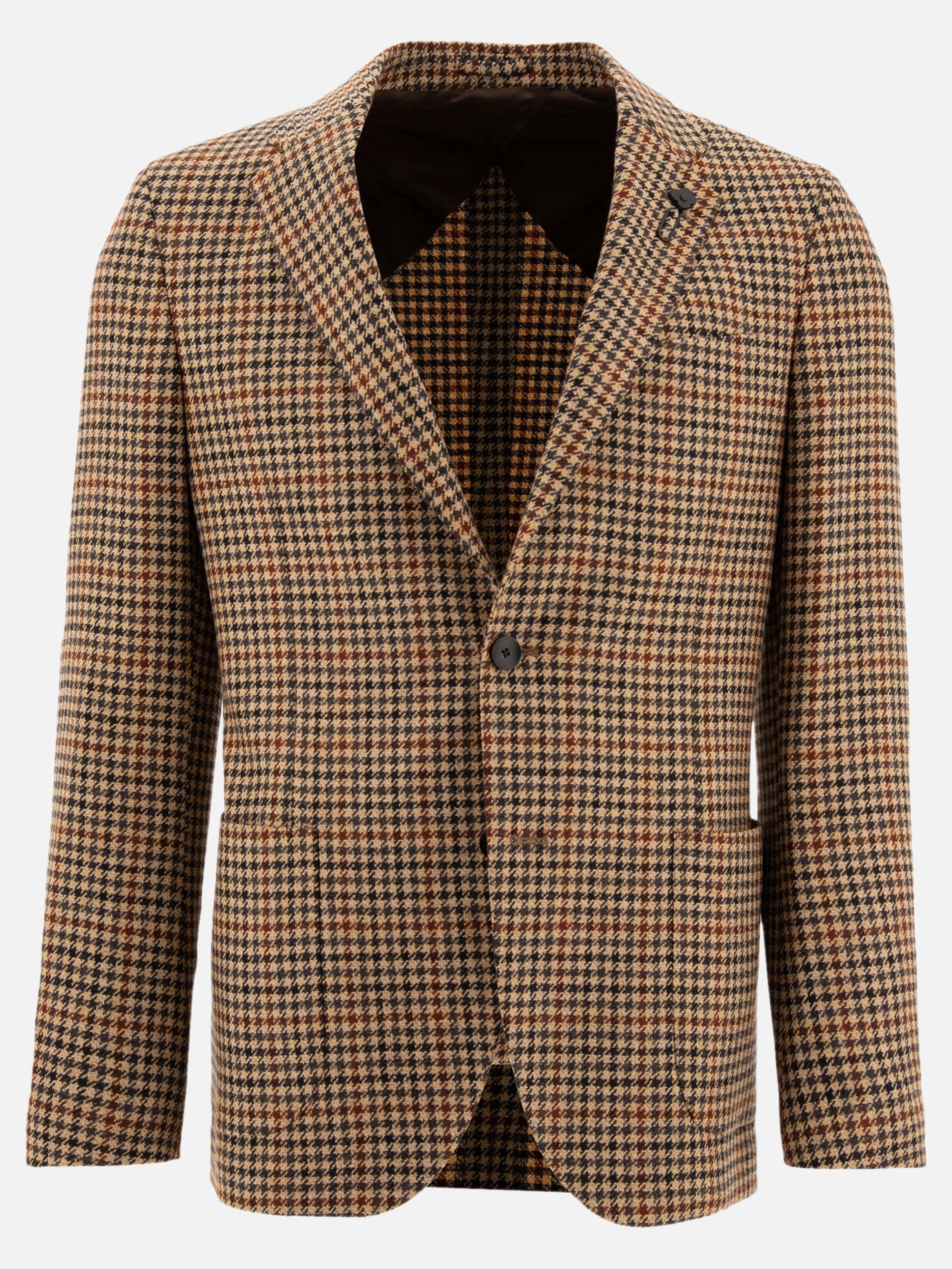 Blazers Houndstooth  Beige - Lardini Men | PDP | VIETTI Online Store | thumbnail