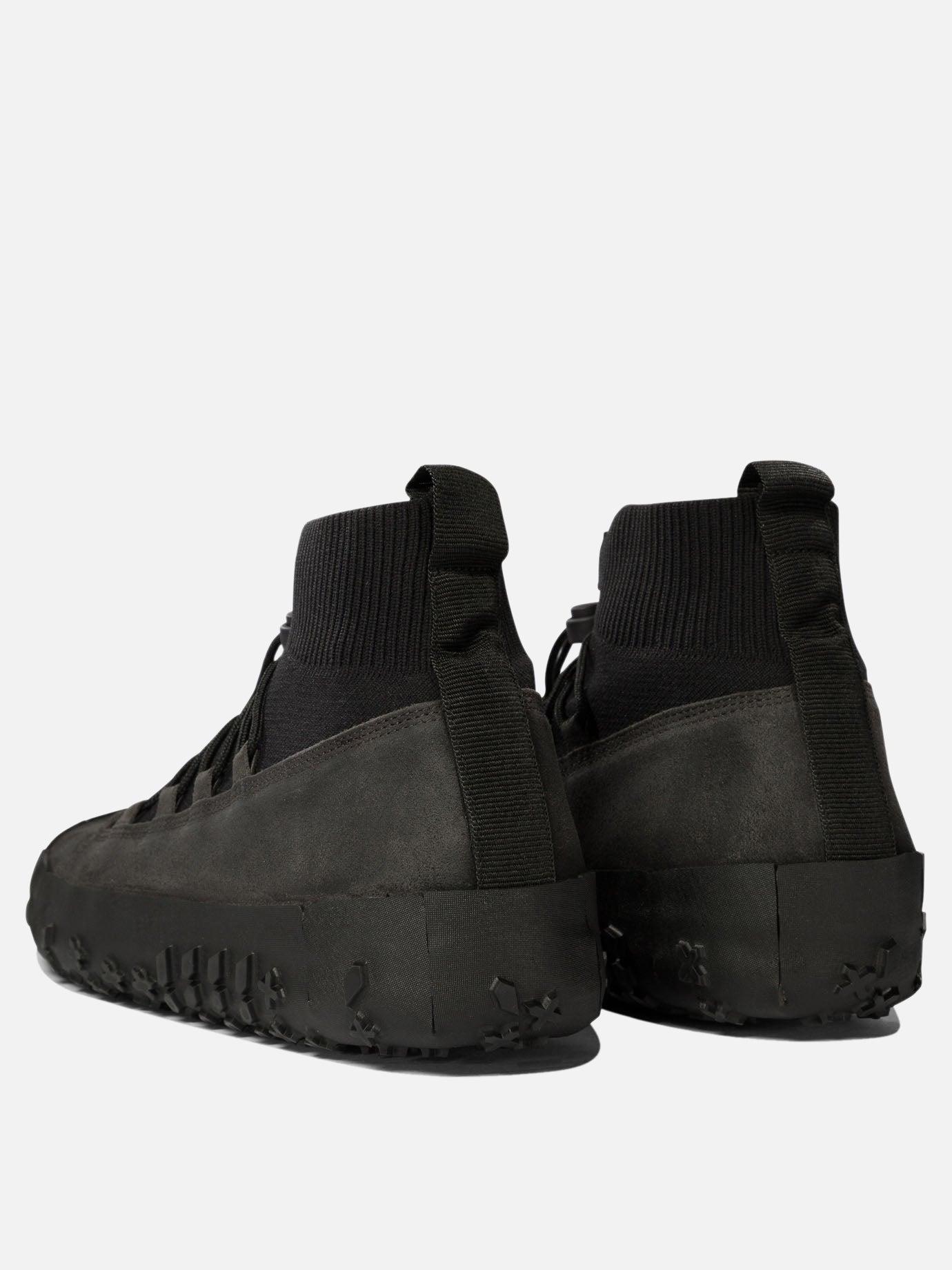 High top sneakers 100% suede - 100% rubber  Grey - Lemaire Men | PDP | VIETTI Online Store | Zoom-Modal_4
