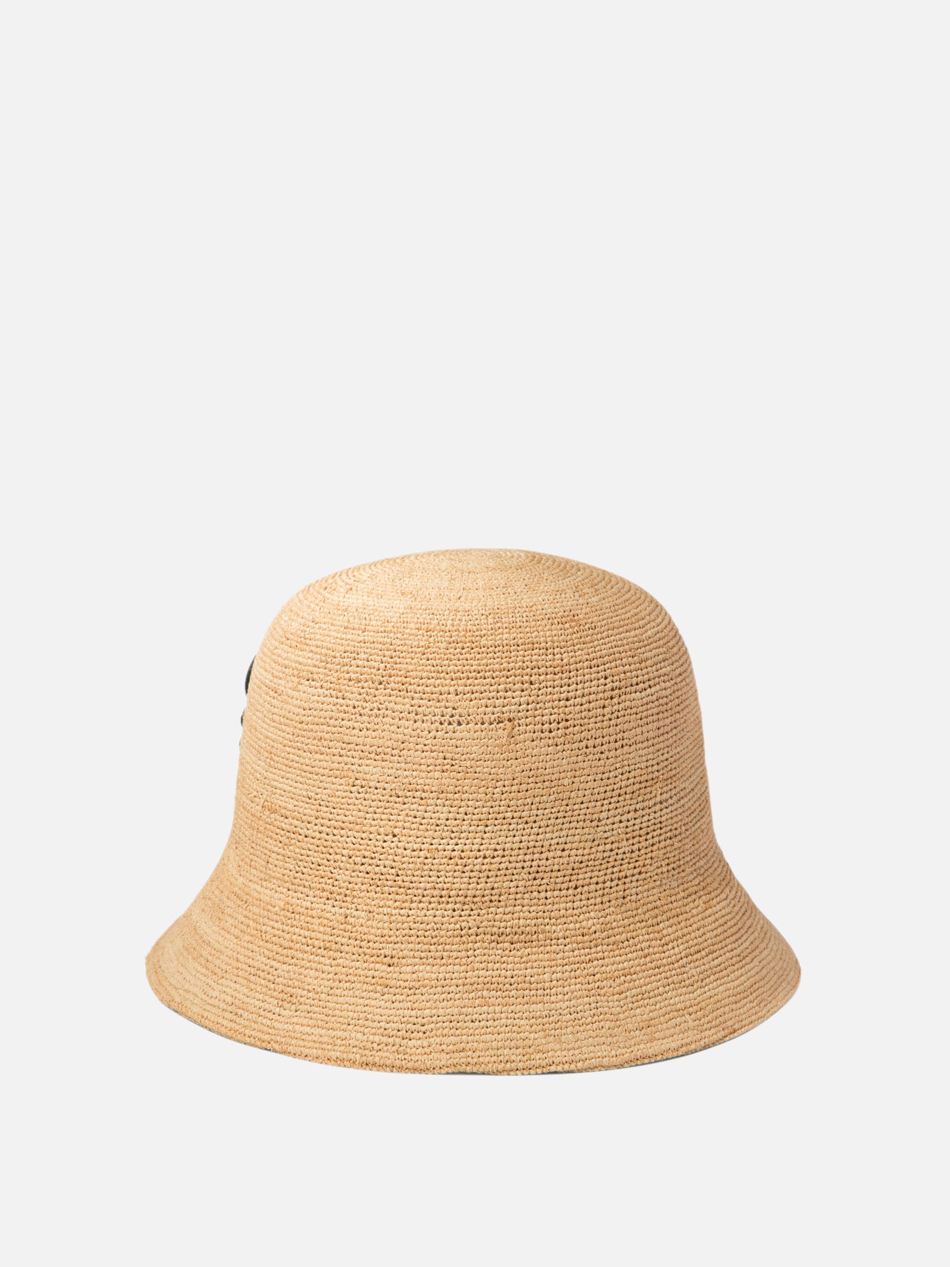 Cappello bucket in rafia