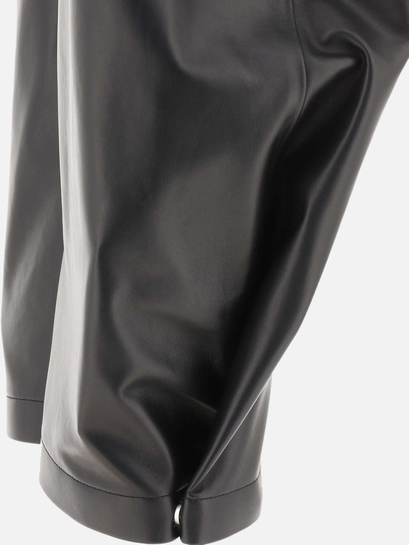 Loewe Balloon trousers in nappa lambskin Black - Women