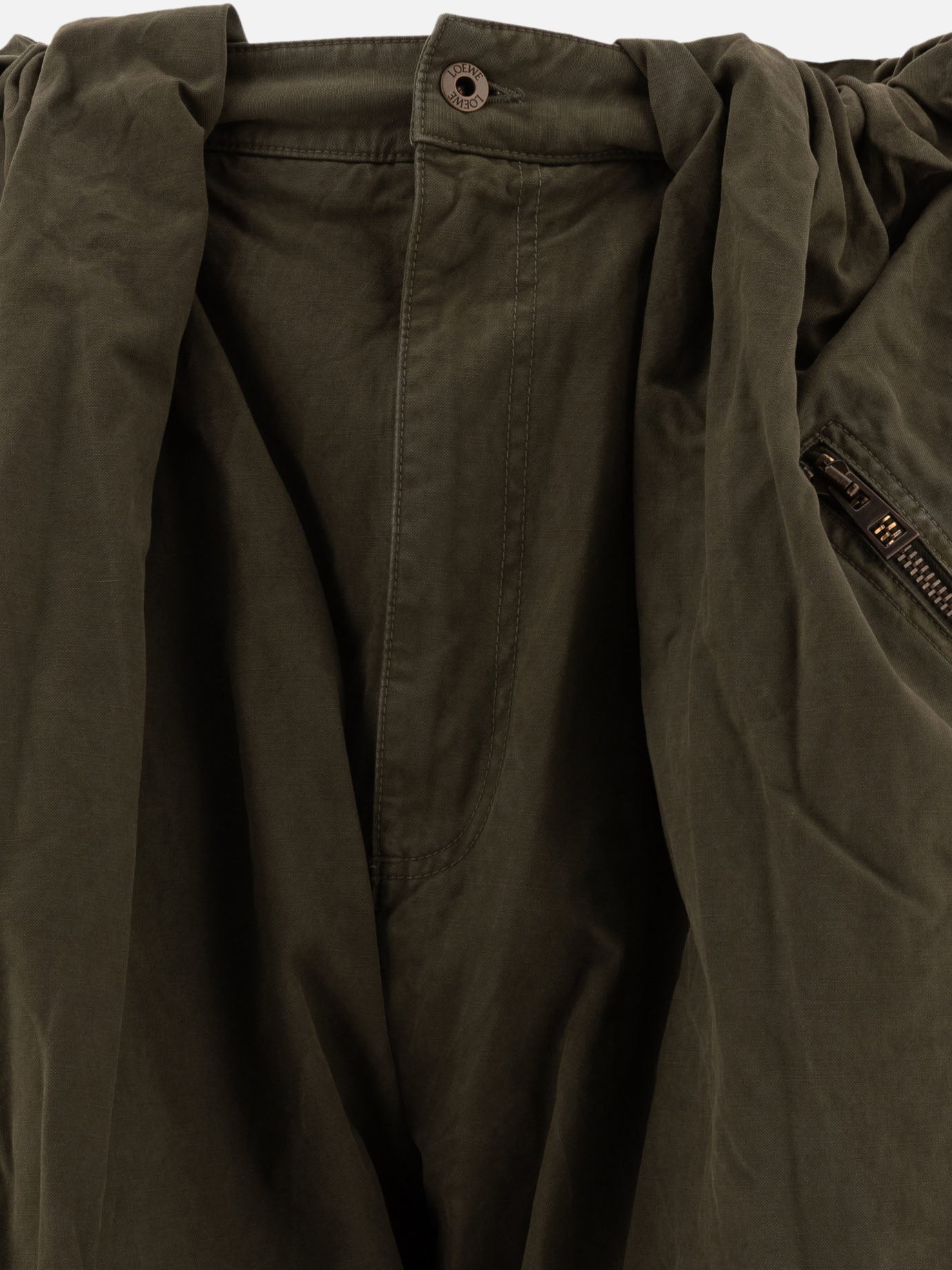 Loewe Balloon cargo trousers Green