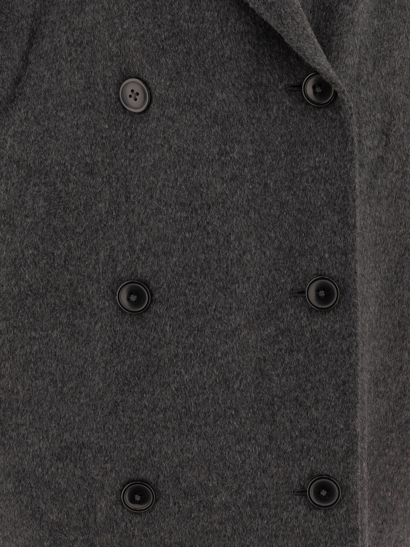 Long coats Solid colour  Grey - Loulou Studio Women | PDP | VIETTI Online Store | Zoom-Modal_3
