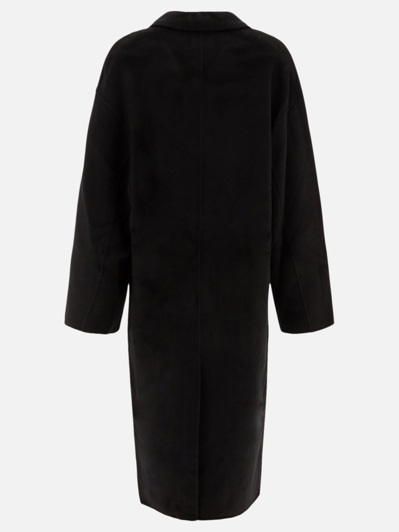 Long coats Solid colour  Black - Loulou Studio Women | PDP | VIETTI Online Store | Zoom-Modal_2
