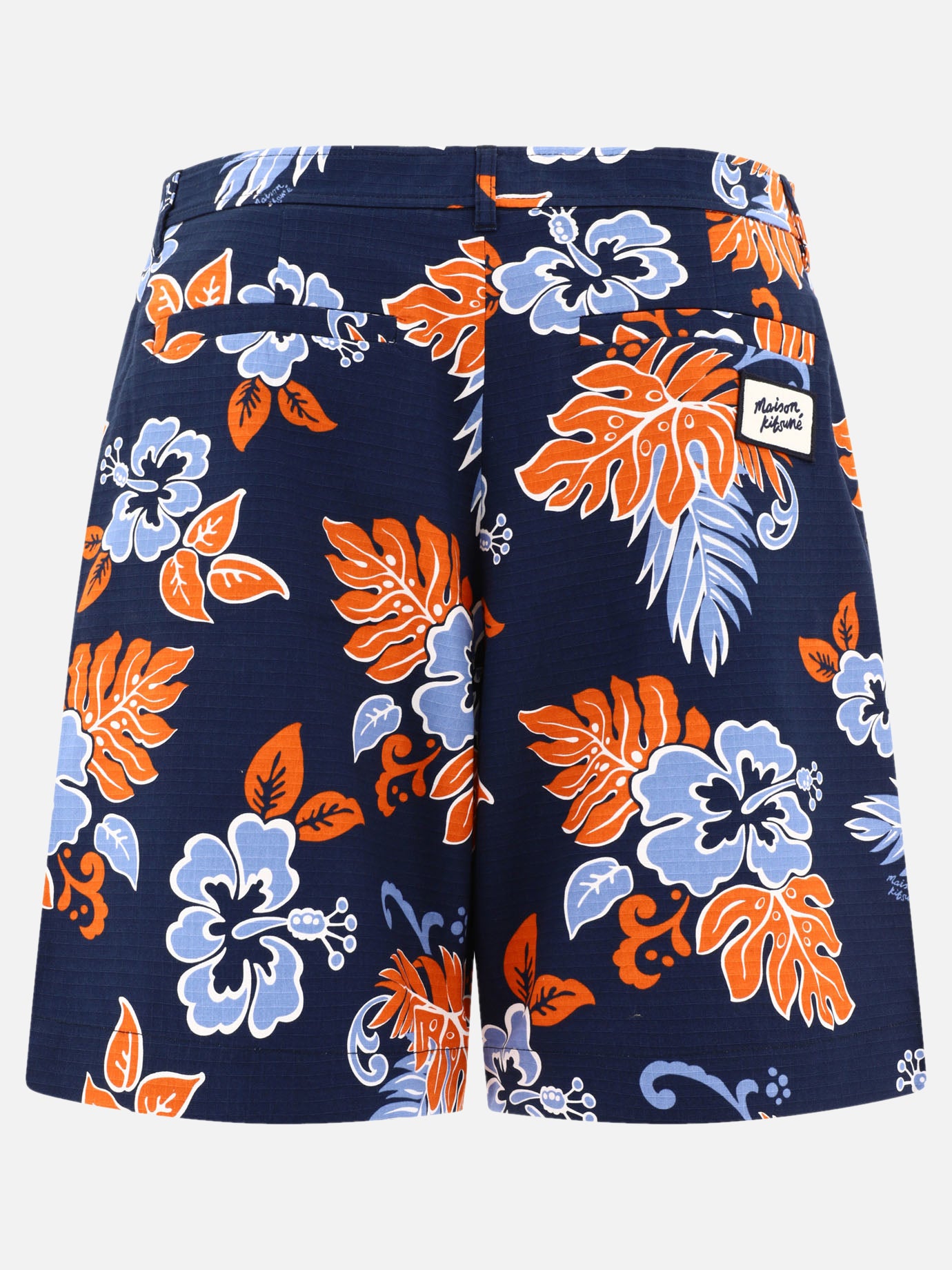 Maison Kitsuné "Board" shorts Blue