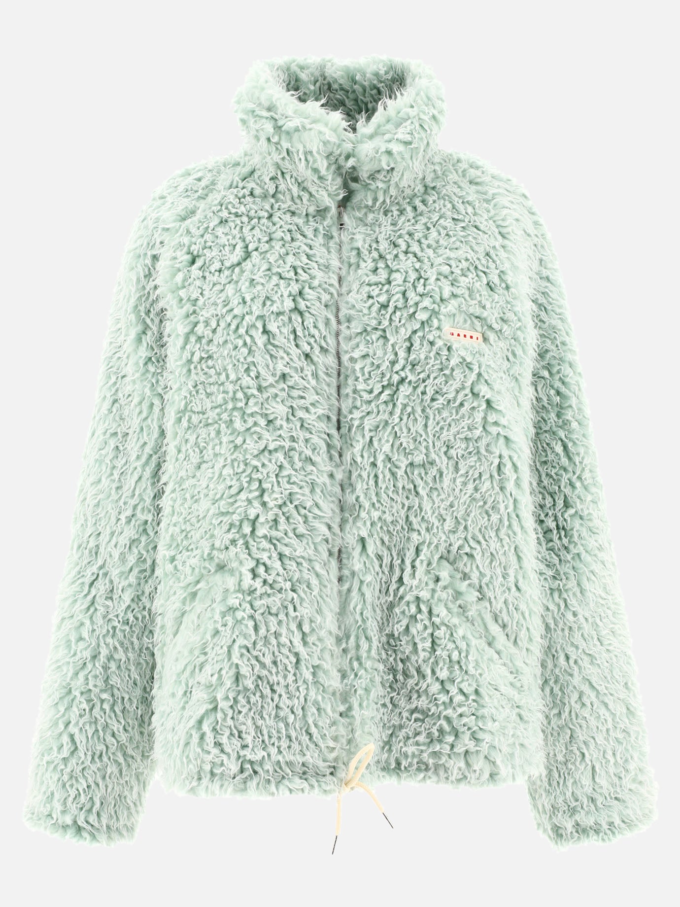 Shearling jackets Solid colour  Light blue - Marni Men | PDP | VIETTI Online Store | thumbnail
