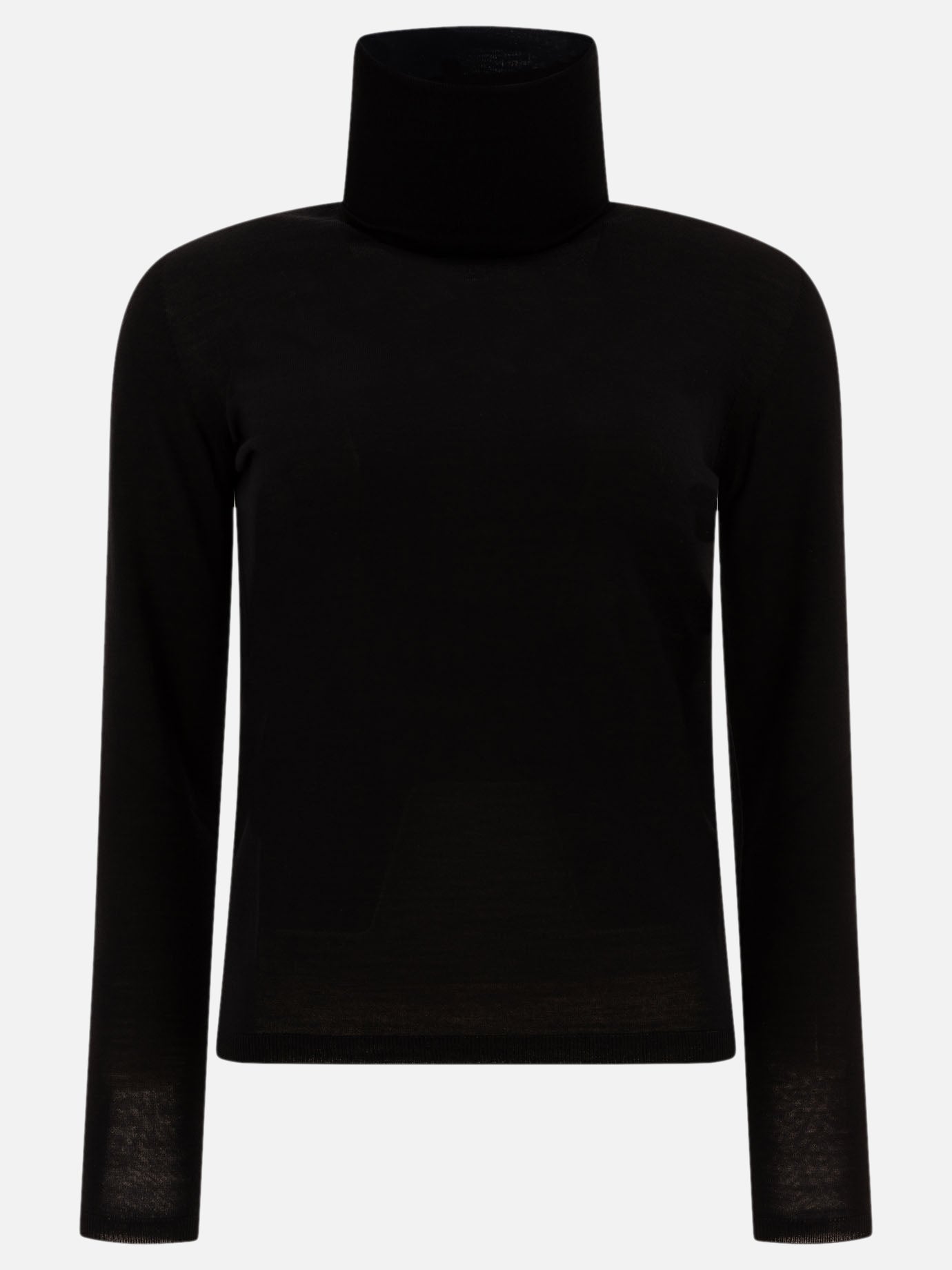 Max Mara Wool turtleneck sweater Black