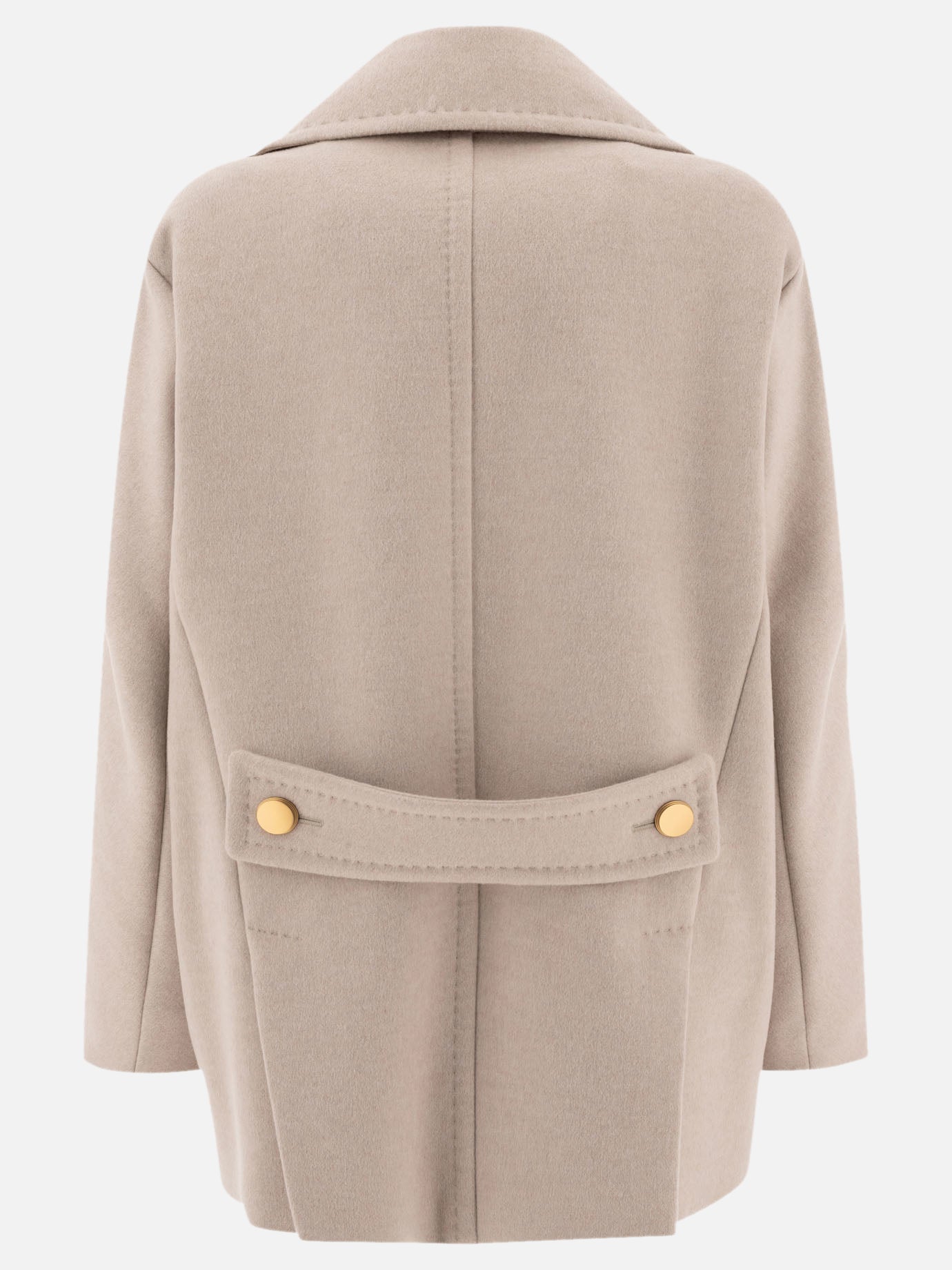 Max Mara Atelier Double cashmere coat Beige