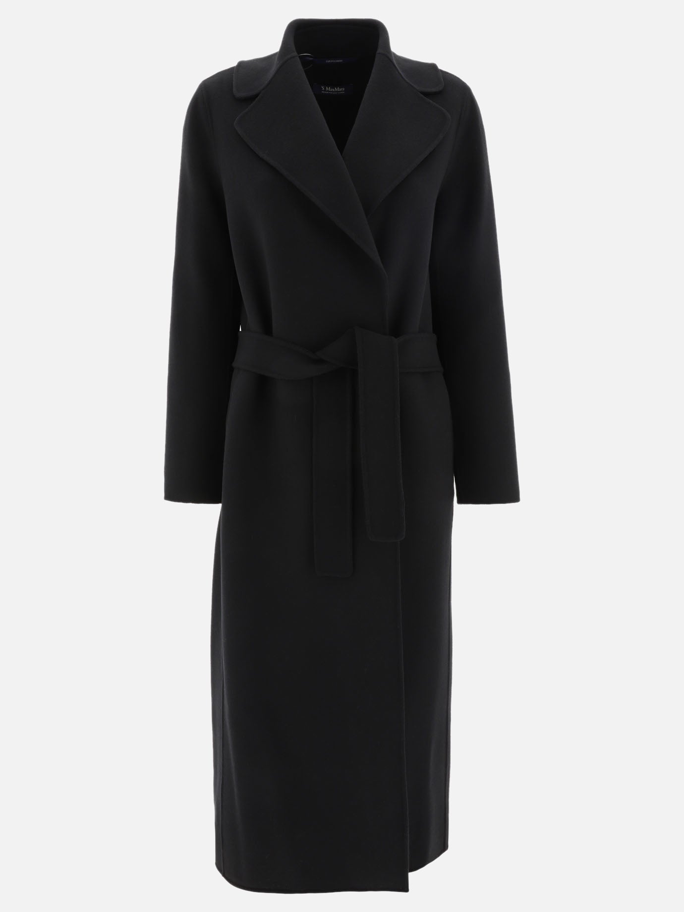 Long coats Solid colour  Black - Max Mara S Women | PDP | VIETTI Online Store | Zoom-Modal
