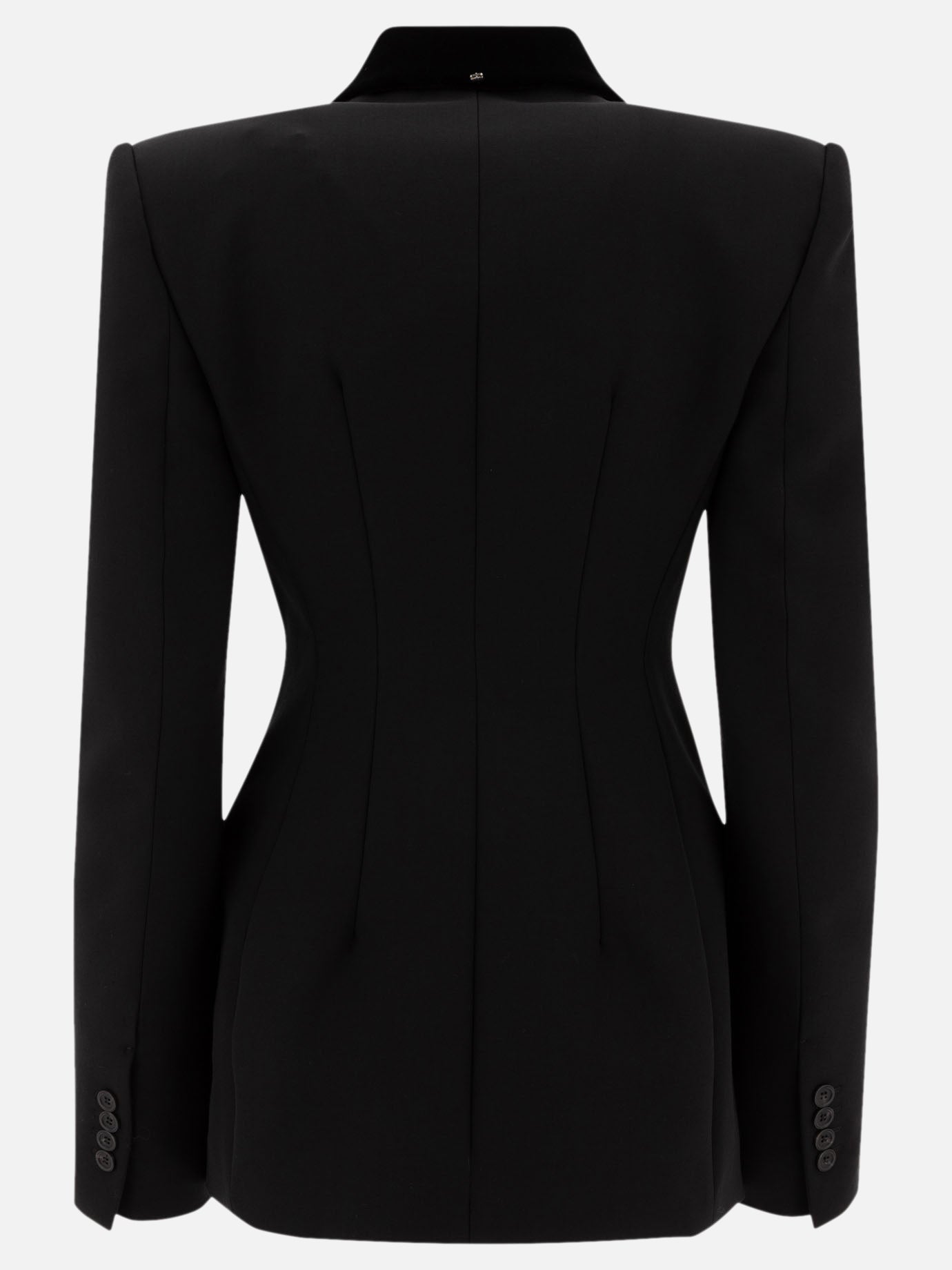 Max Mara Sportmax Tailored blazer in technical wool Black