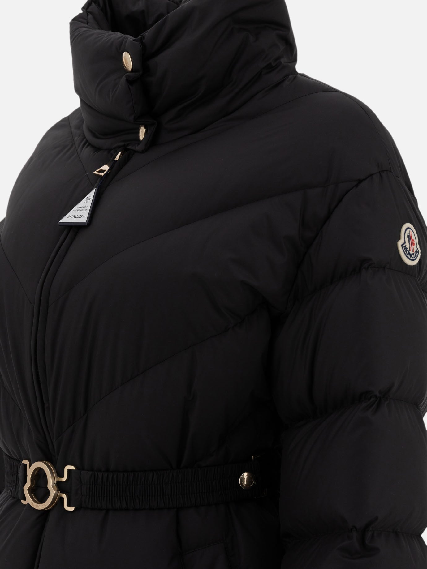 Down coats Solid colour  Black - Moncler Women | PDP | VIETTI Online Store | Zoom-Modal_4
