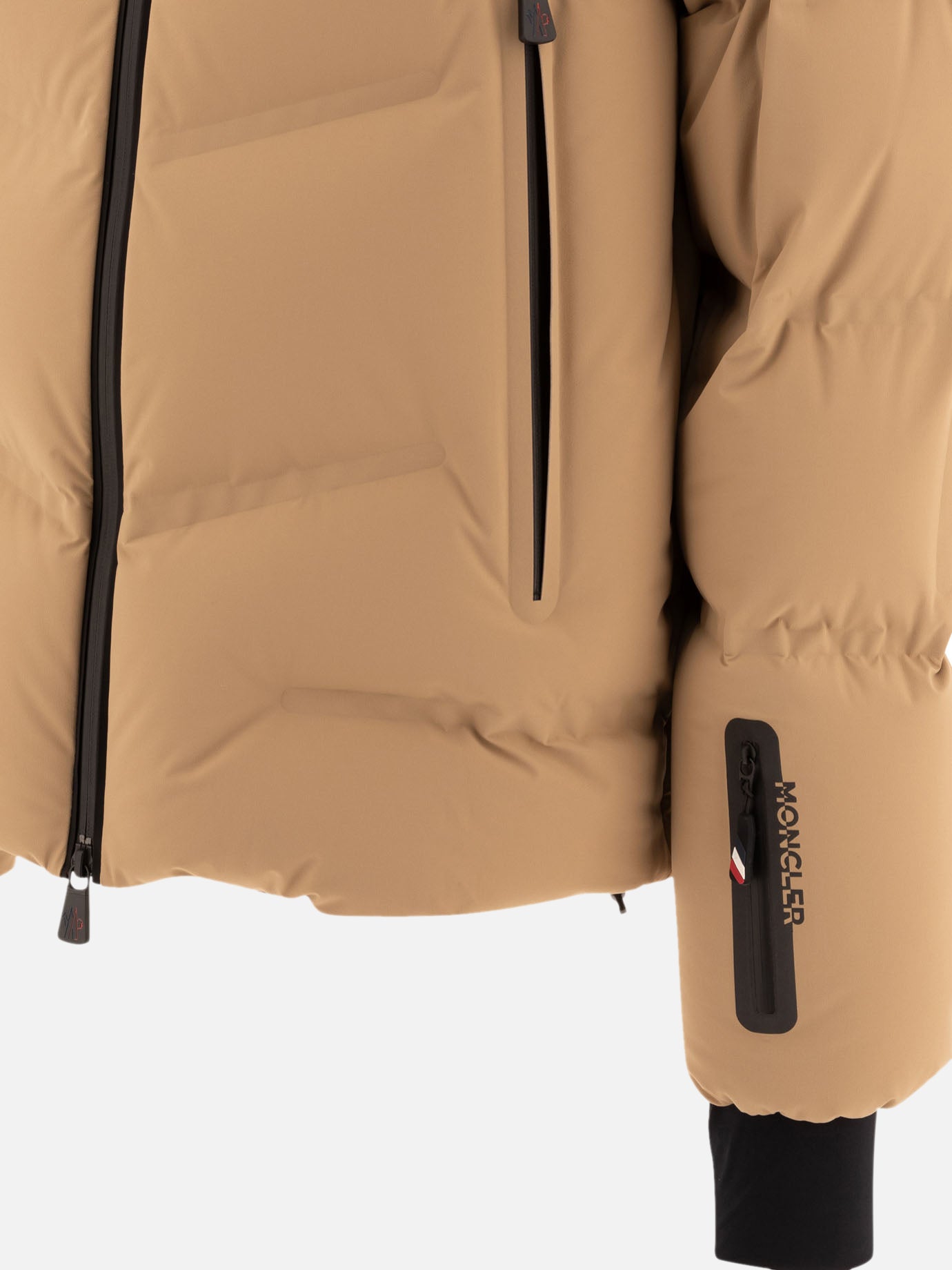 Moncler Grenoble "Arcesaz" down jacket Beige