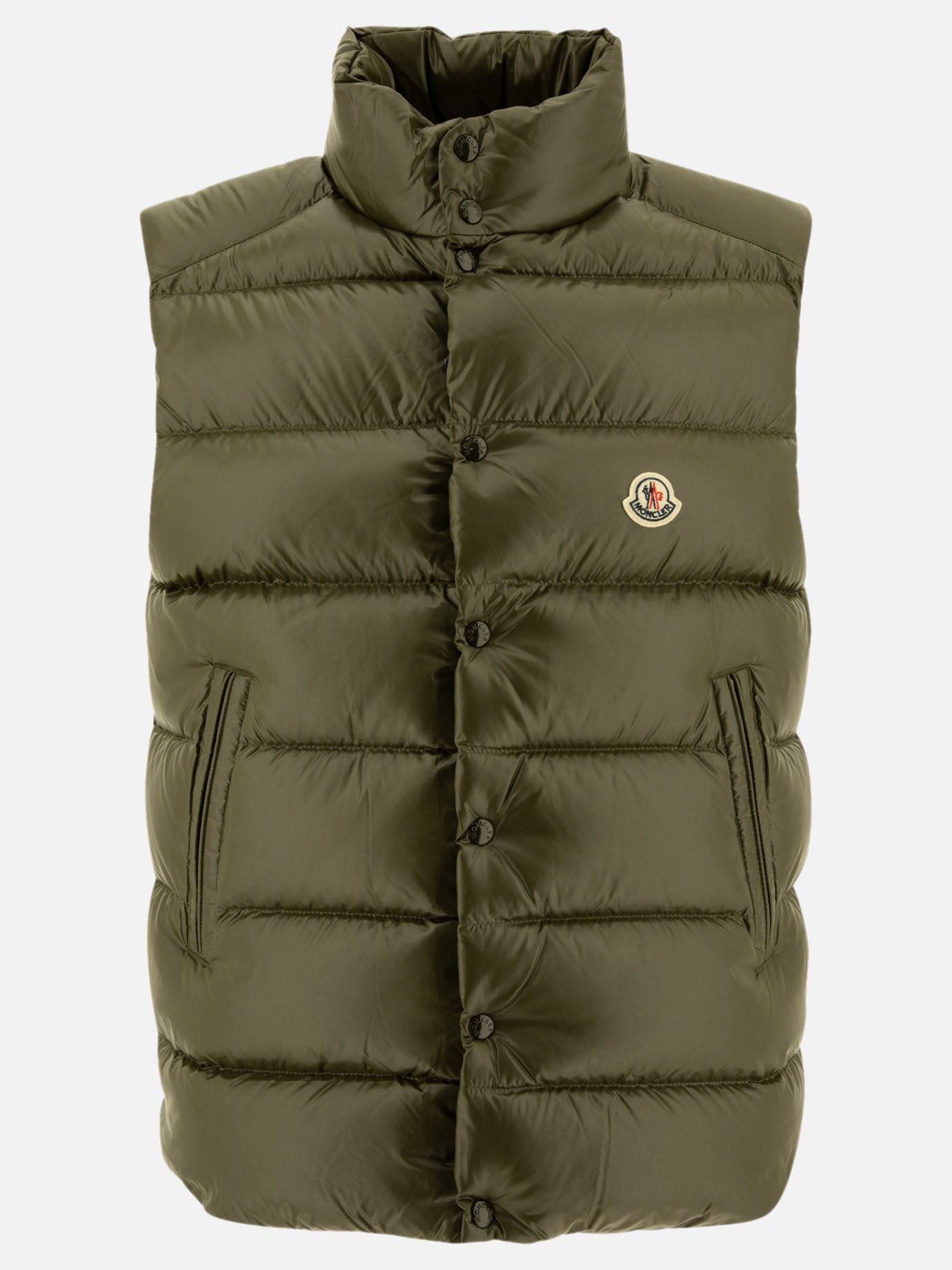 Vest jackets Logo  Green - Moncler Men | PDP | VIETTI Online Store | thumbnail