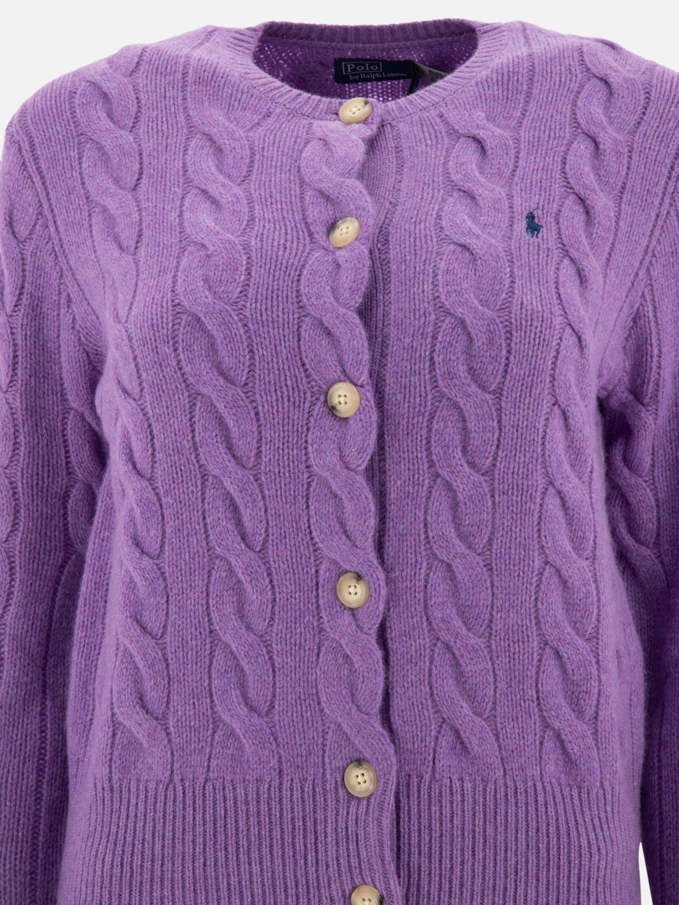 Cardigans Solid colour  Purple - Polo Ralph Lauren Women | PDP | VIETTI Online Store | Zoom-Modal_3
