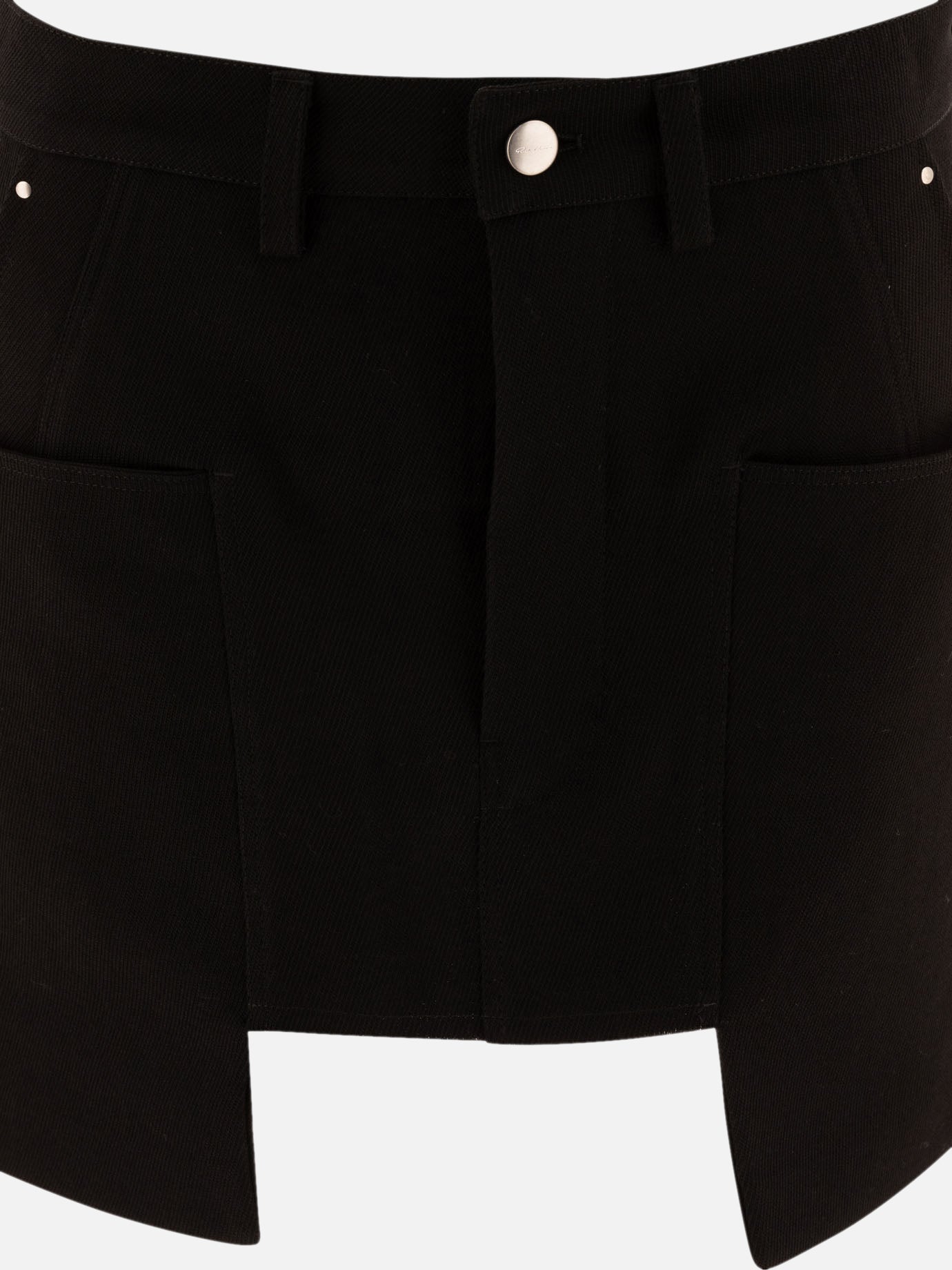 Rick Owens "Stefan" miniskirt Black