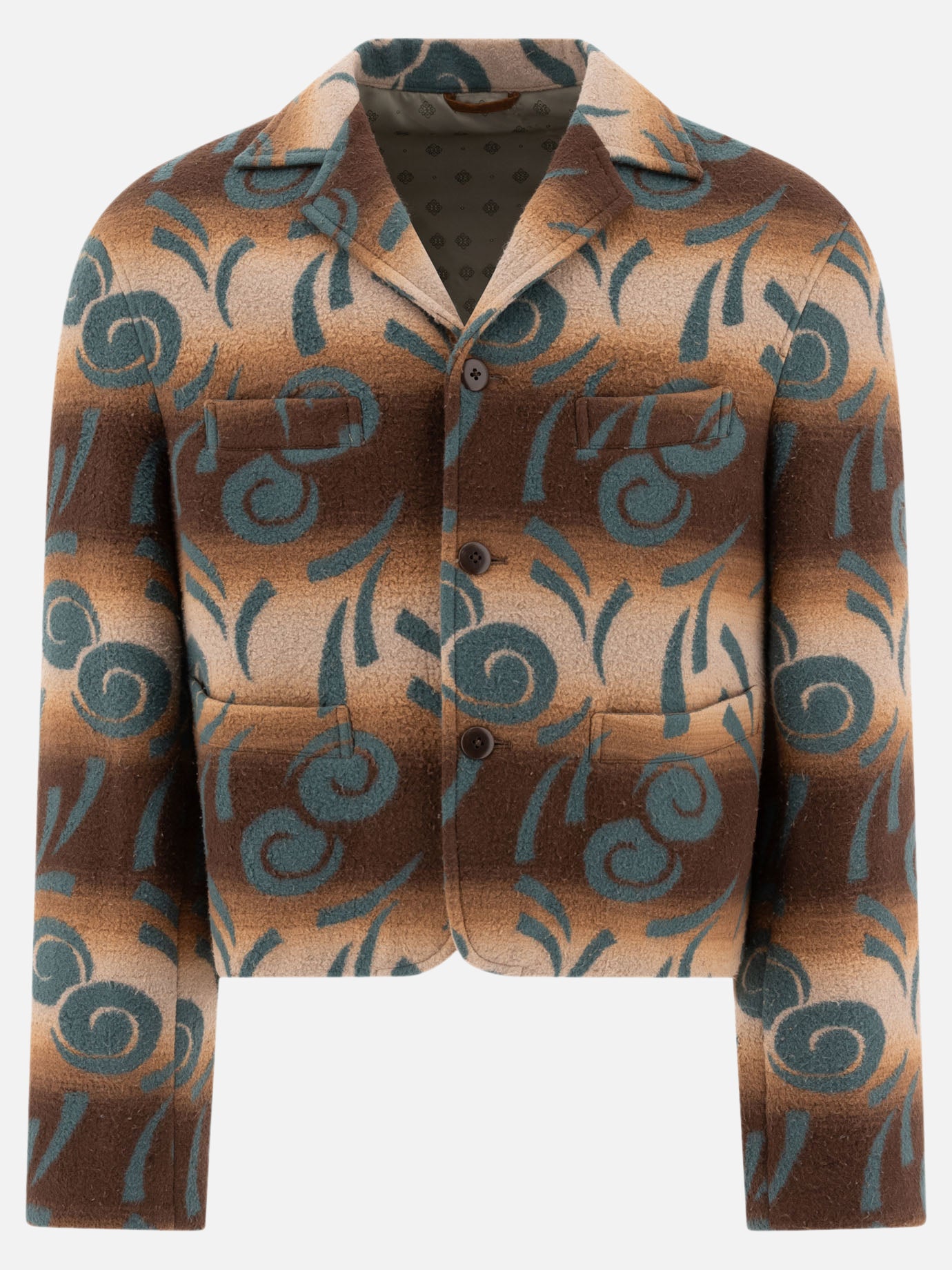KAPITAL "Baba Sawyer Napping" jacket Brown