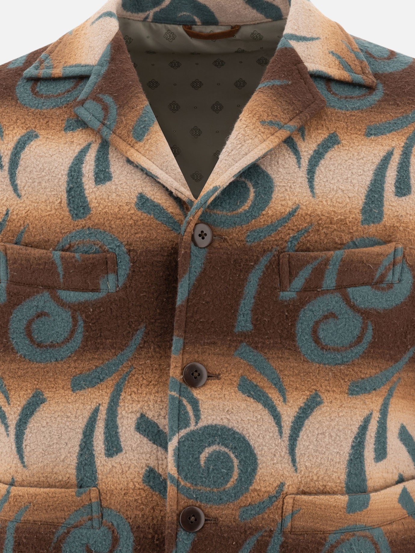 KAPITAL "Baba Sawyer Napping" jacket Brown