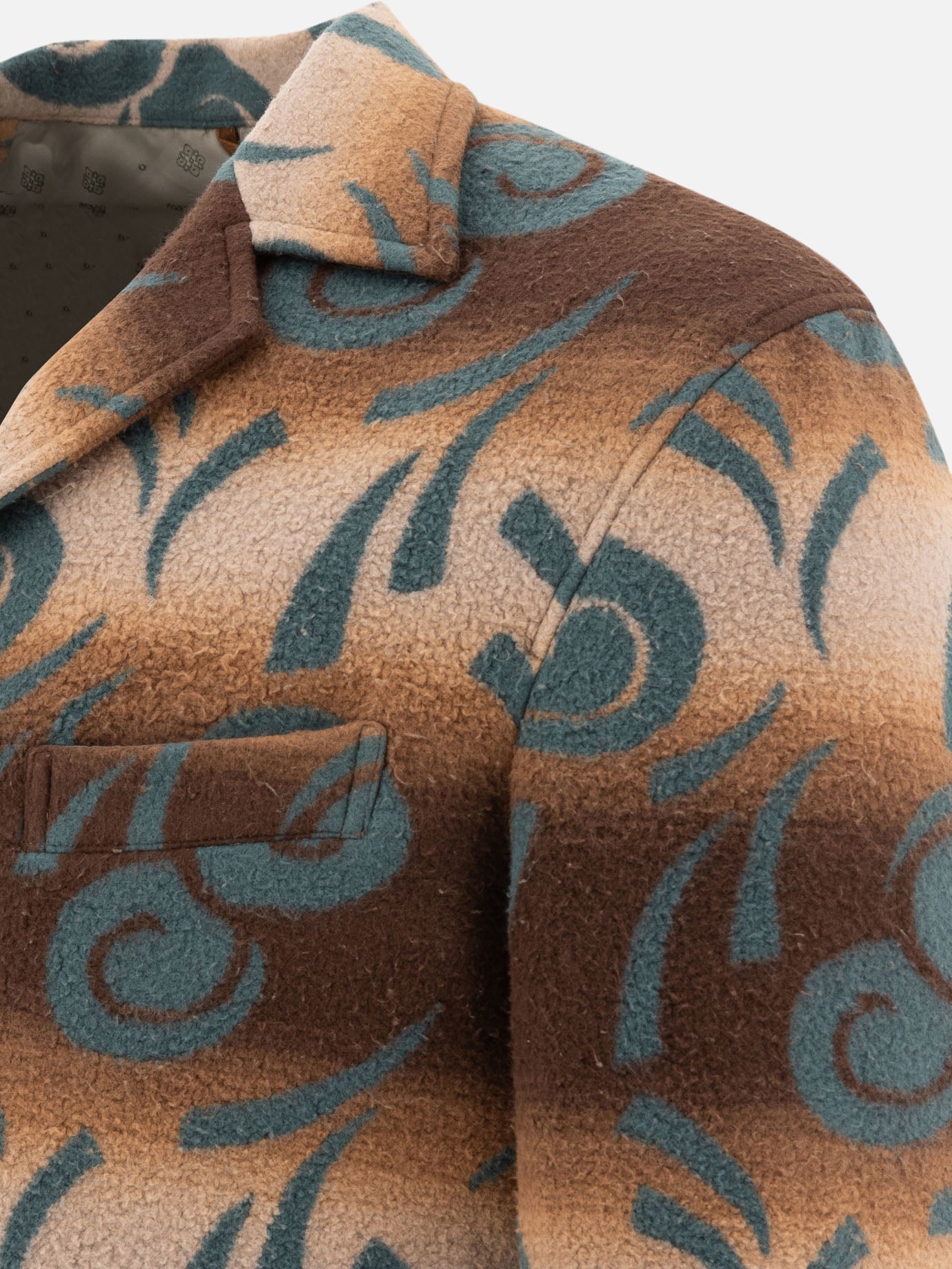KAPITAL "Baba Sawyer Napping" jacket Brown
