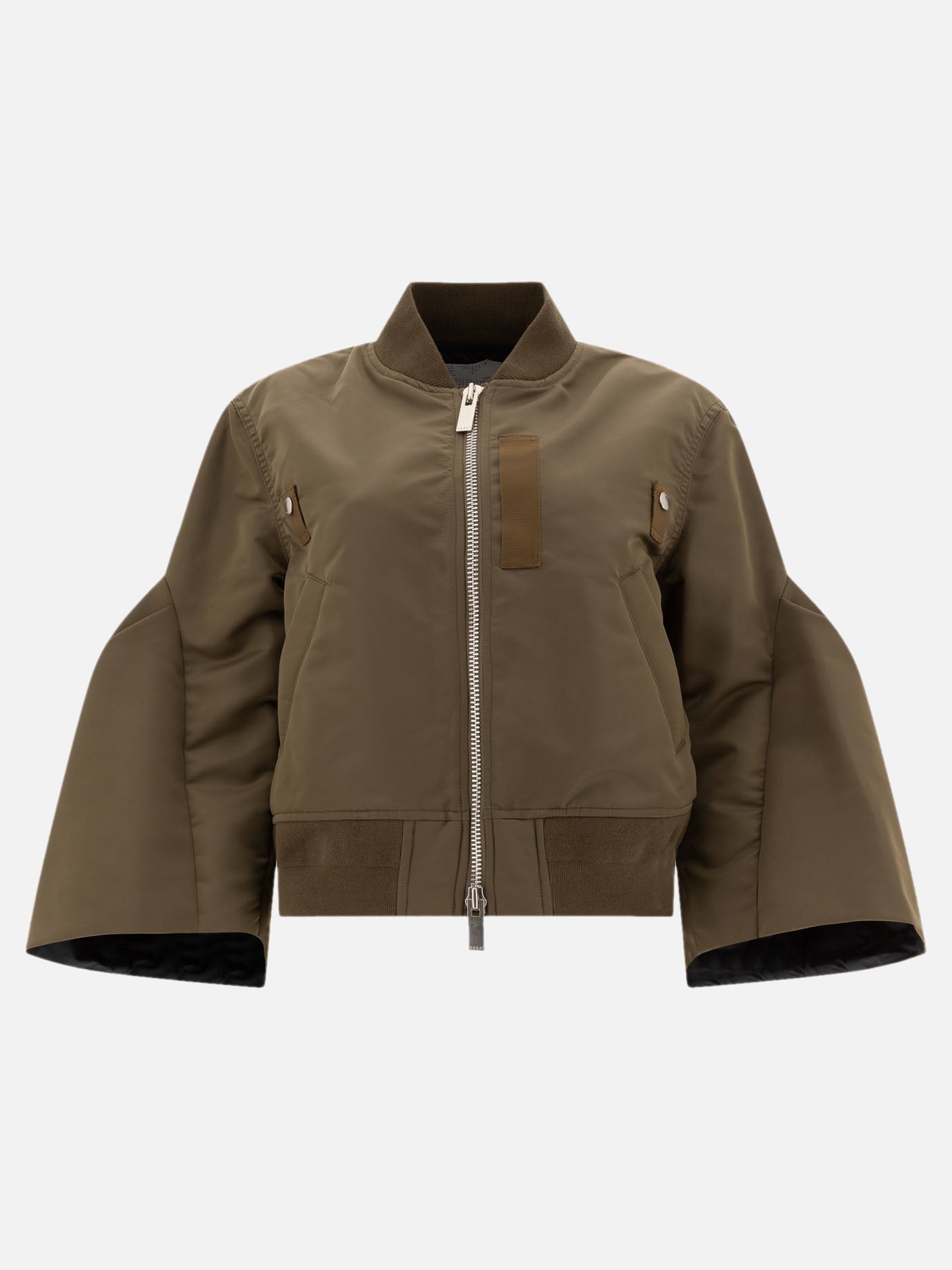 Bomber jackets Solid colour  Green - Sacai Women | PDP | VIETTI Online Store | Zoom-Modal
