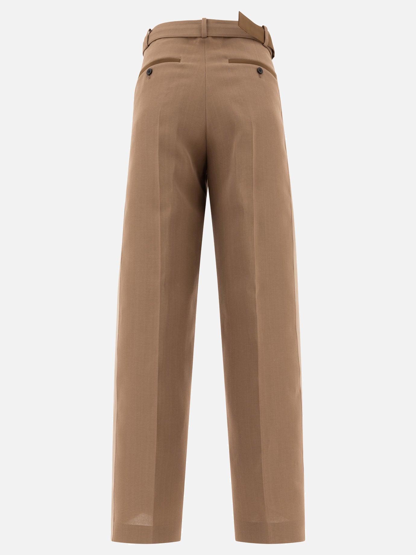 Pantaloni sartoriali con cintura