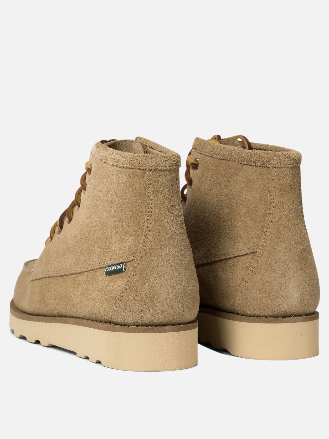 Sebago "Tala Mid Suede" lace-ups Beige