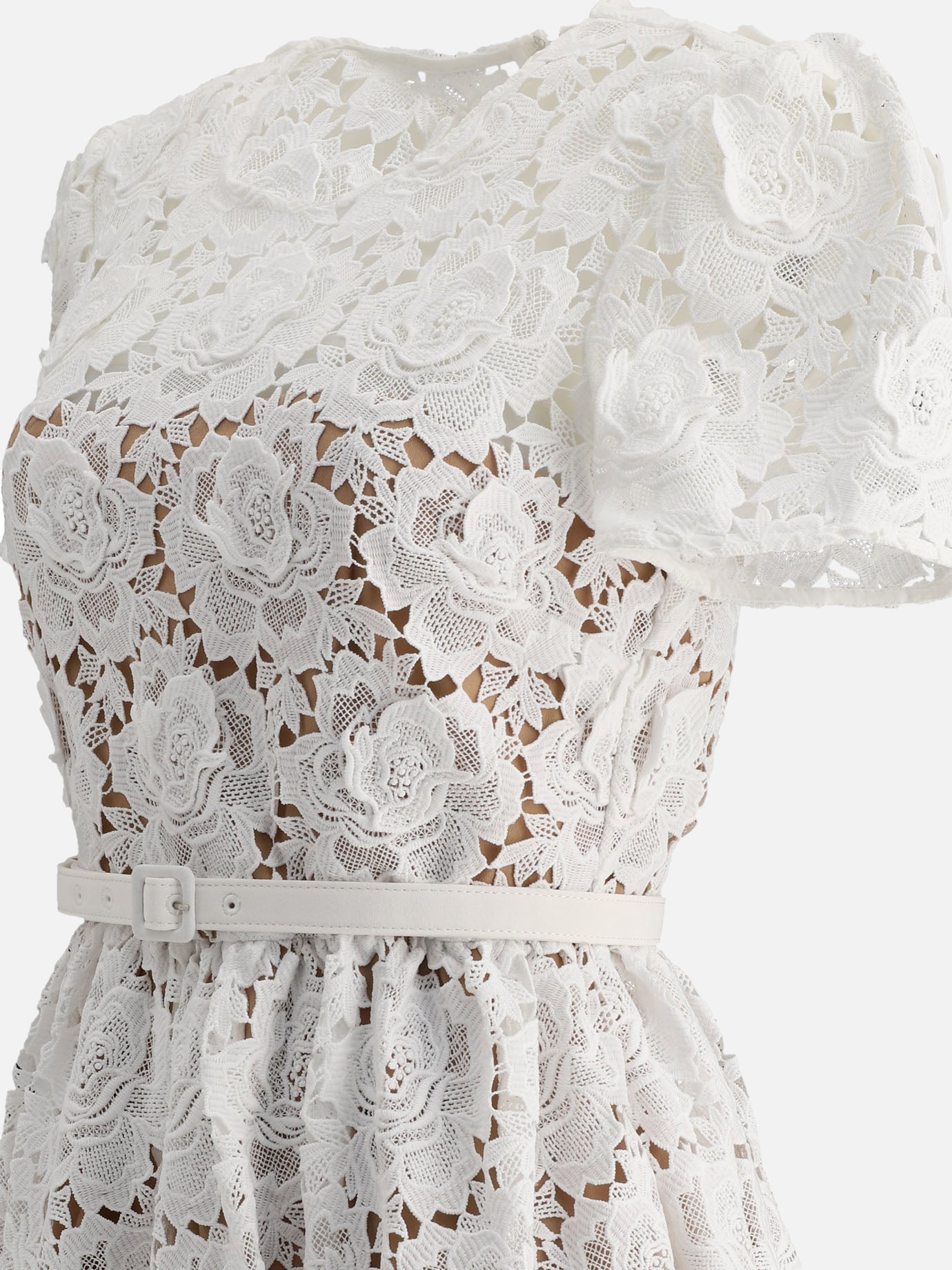 Floral lace dress