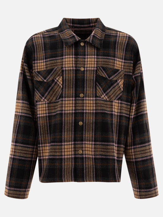 "Check" overshirt