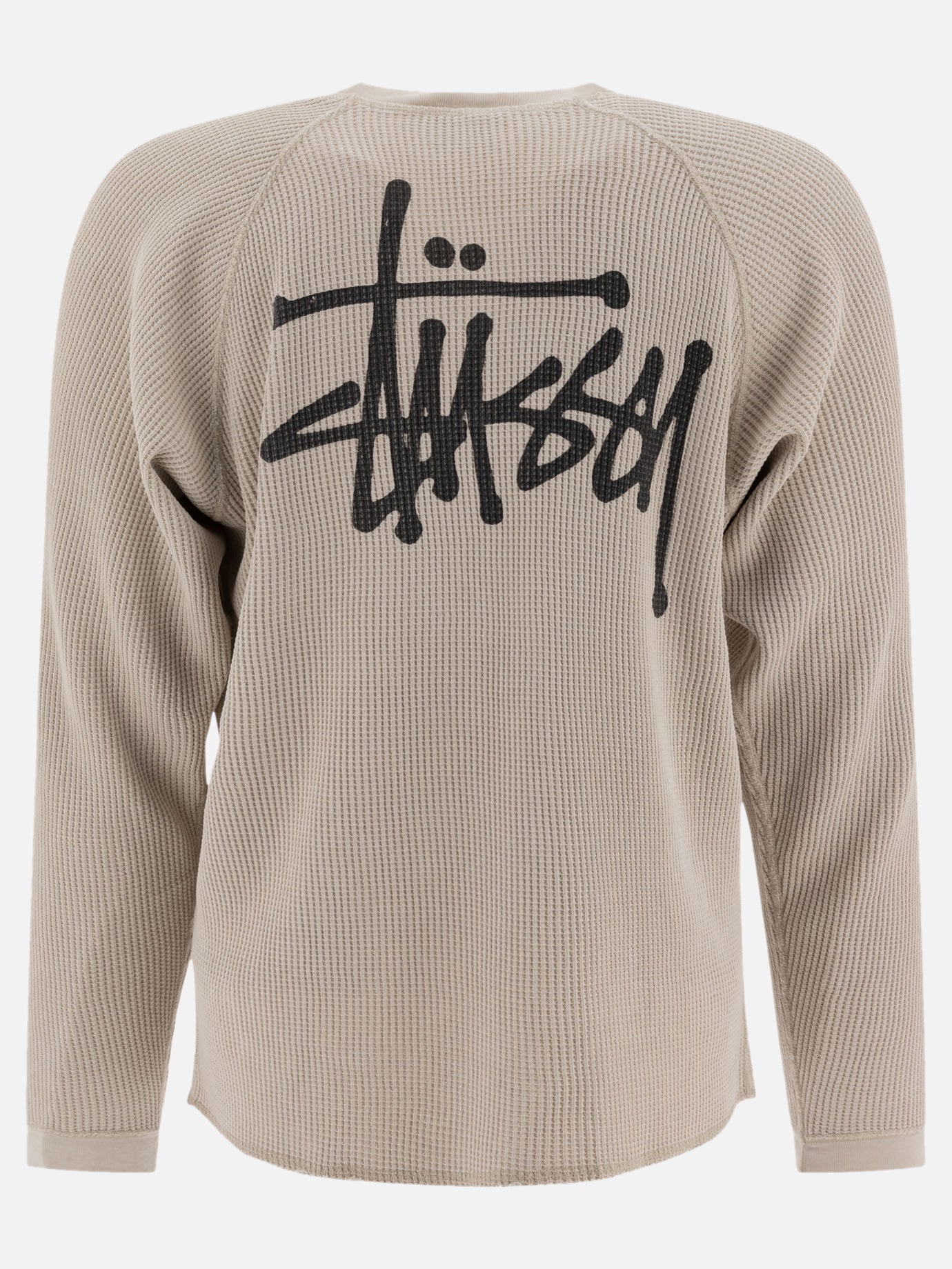 Stüssy "Basic Stock" thermal t-shirt Beige