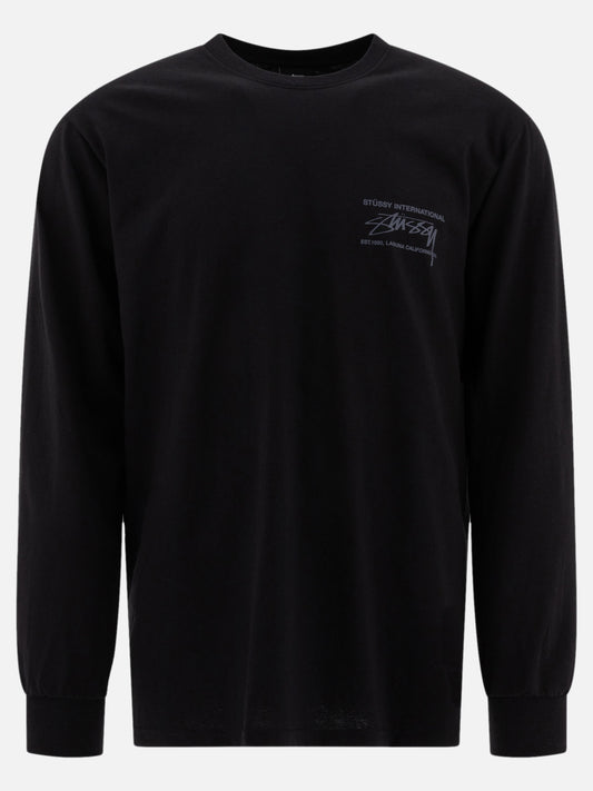 Stüssy "Smooth International" t-shirt Black