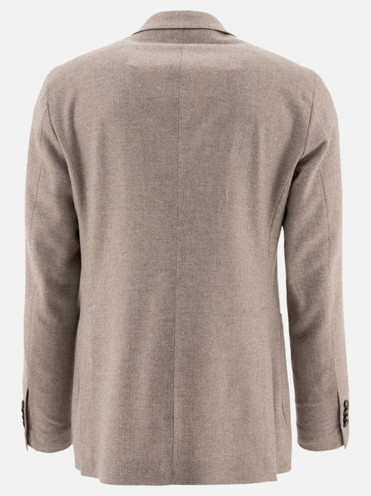 Tagliatore Blazer doppiopetto in misto lana 13693776_48 Grey 2