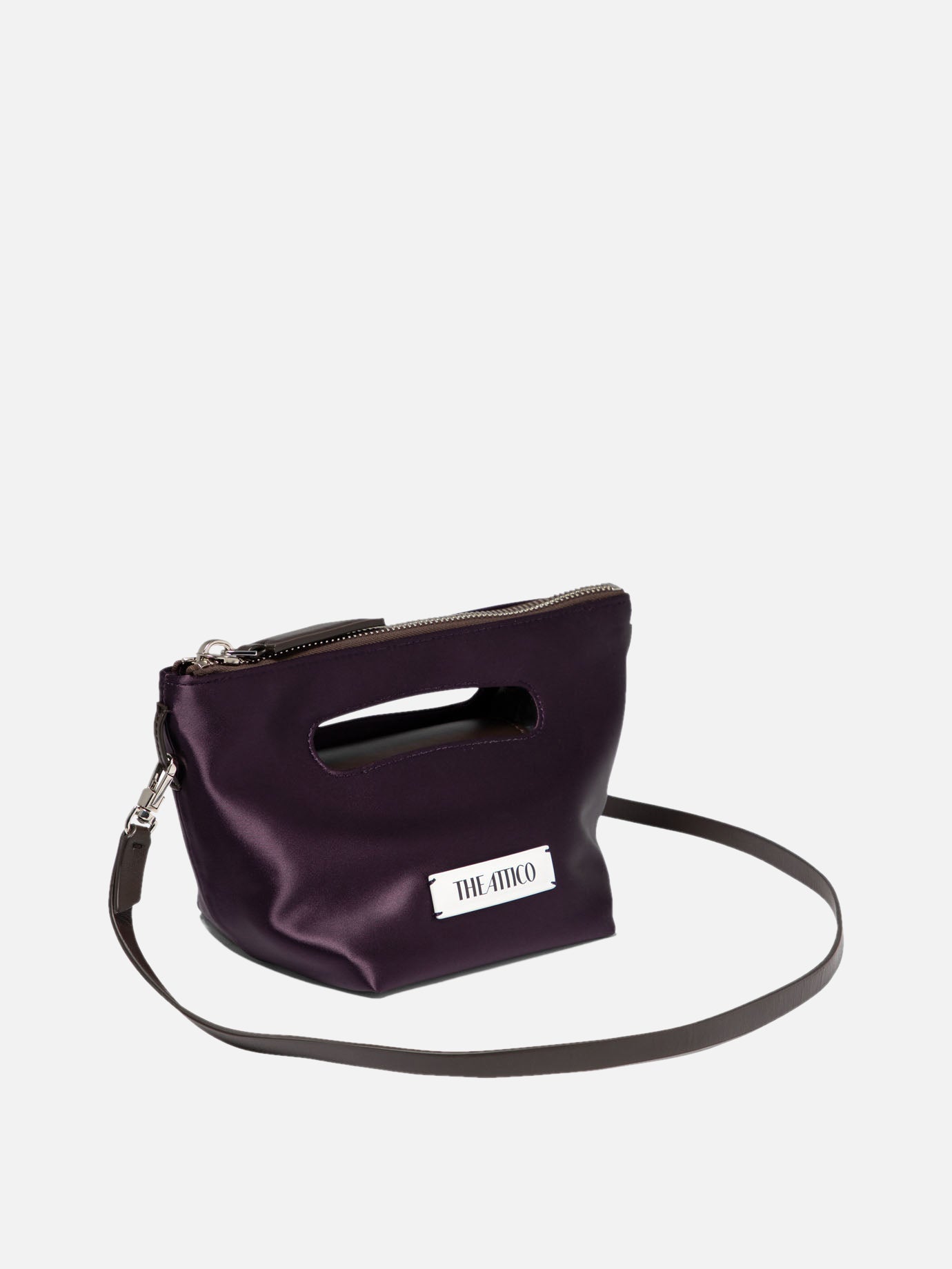 The Attico ''Via dei Giardini 15'' crossbody bag Purple