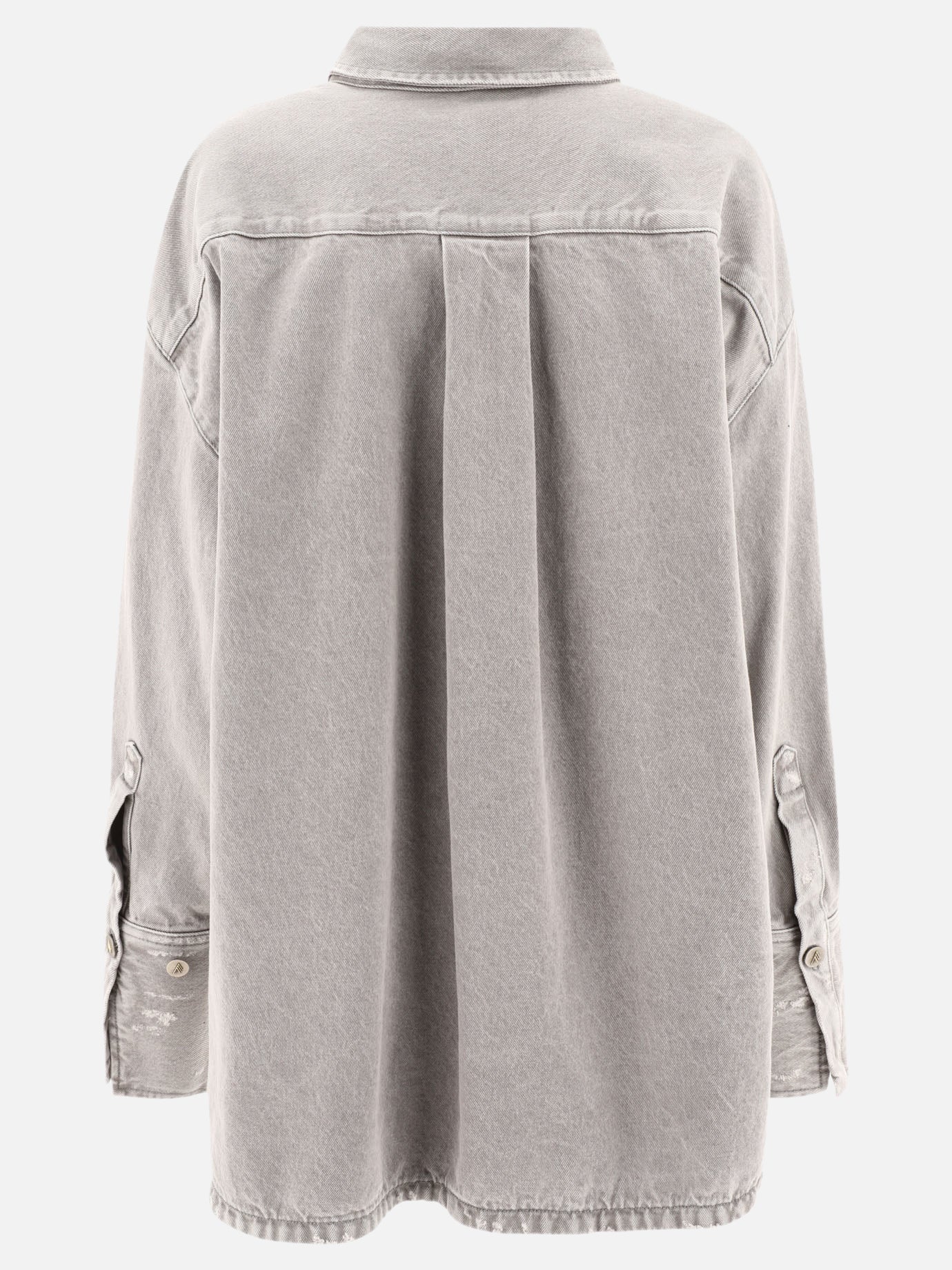 Denim jackets Solid colour  Grey - The Attico Women | PDP | VIETTI Online Store | thumbnail_2